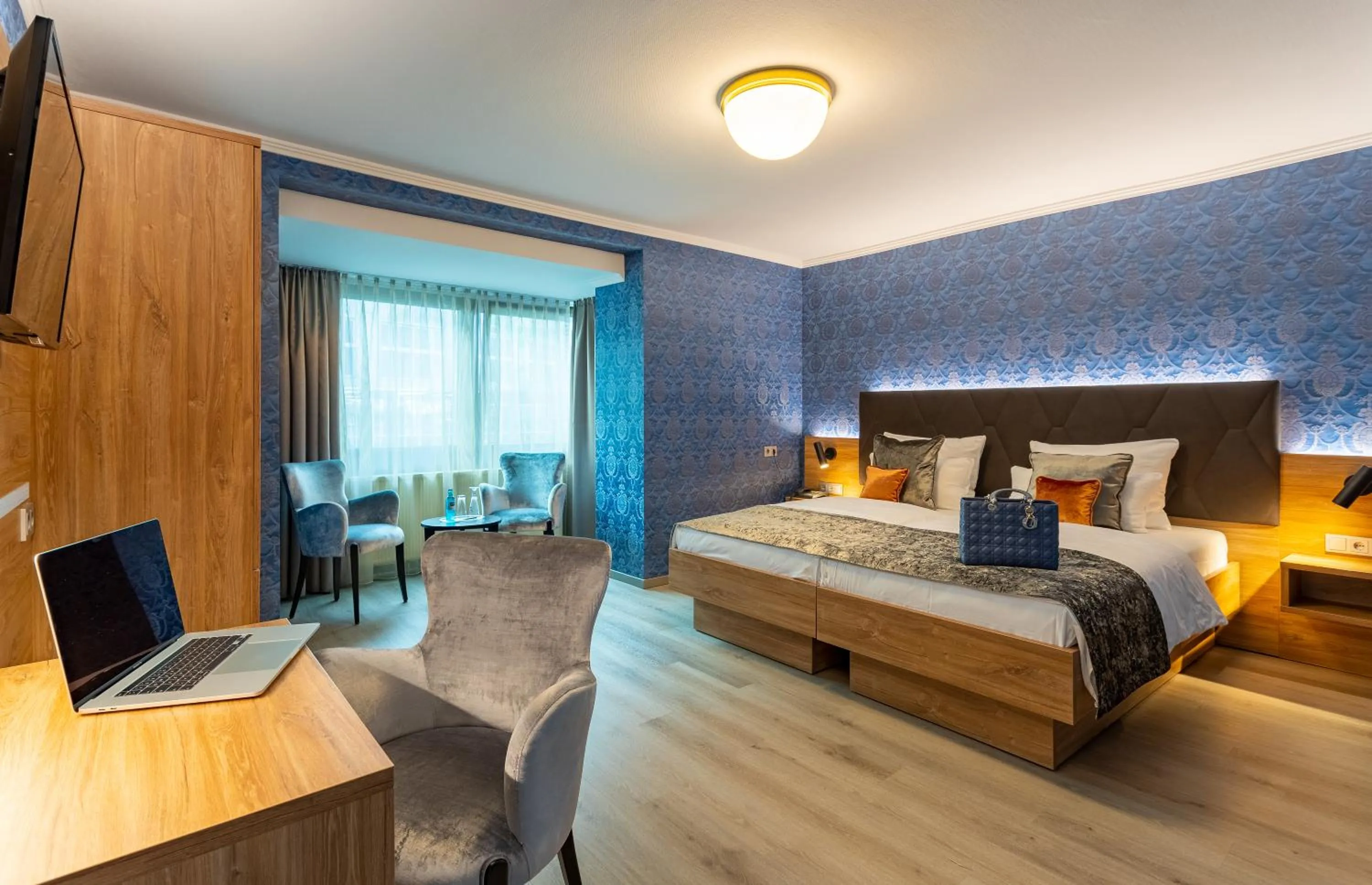 Photo of the whole room, Bed in Villa Westend Hotel an der Messe