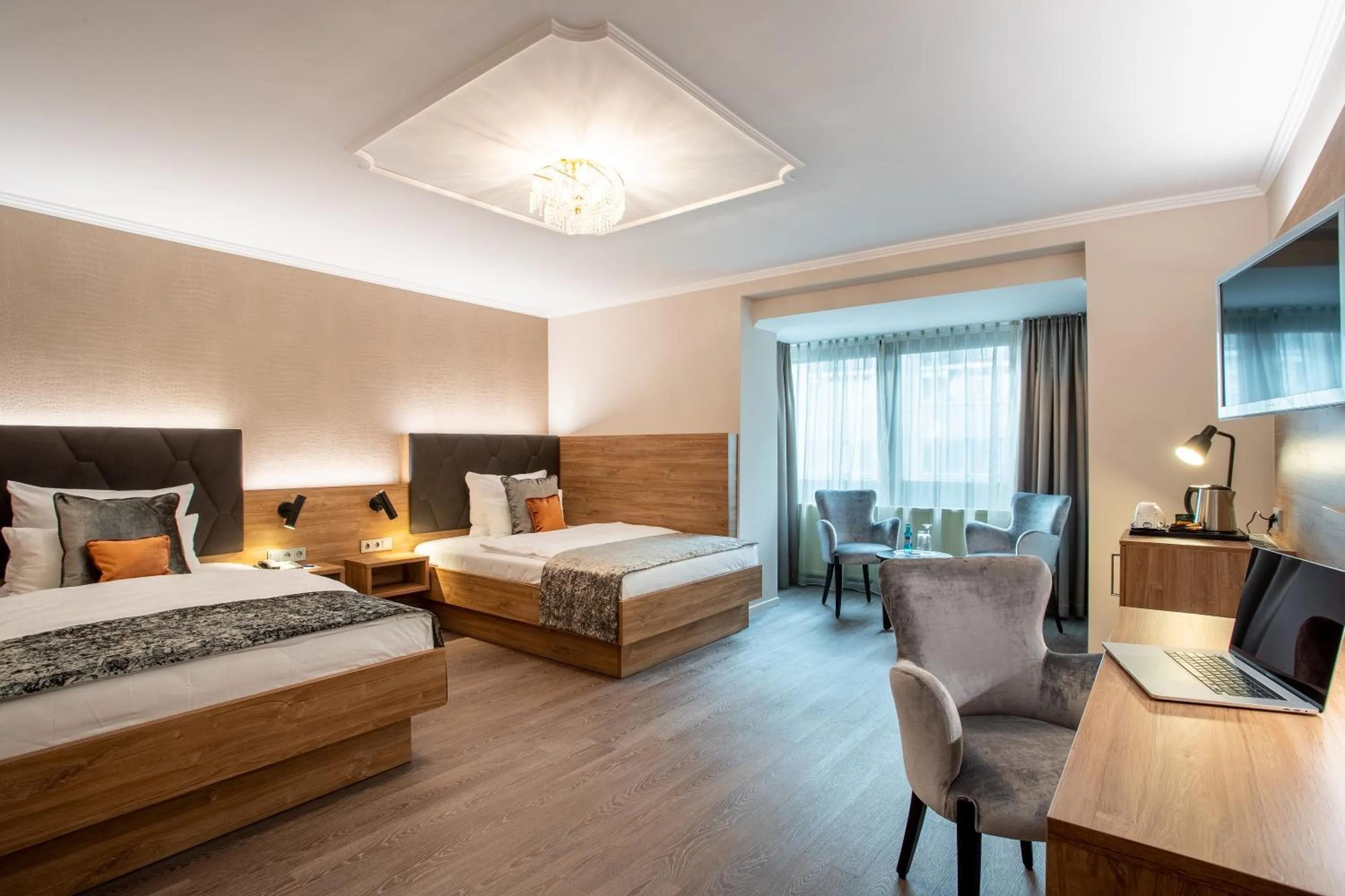 Photo of the whole room, Bed in Villa Westend Hotel an der Messe