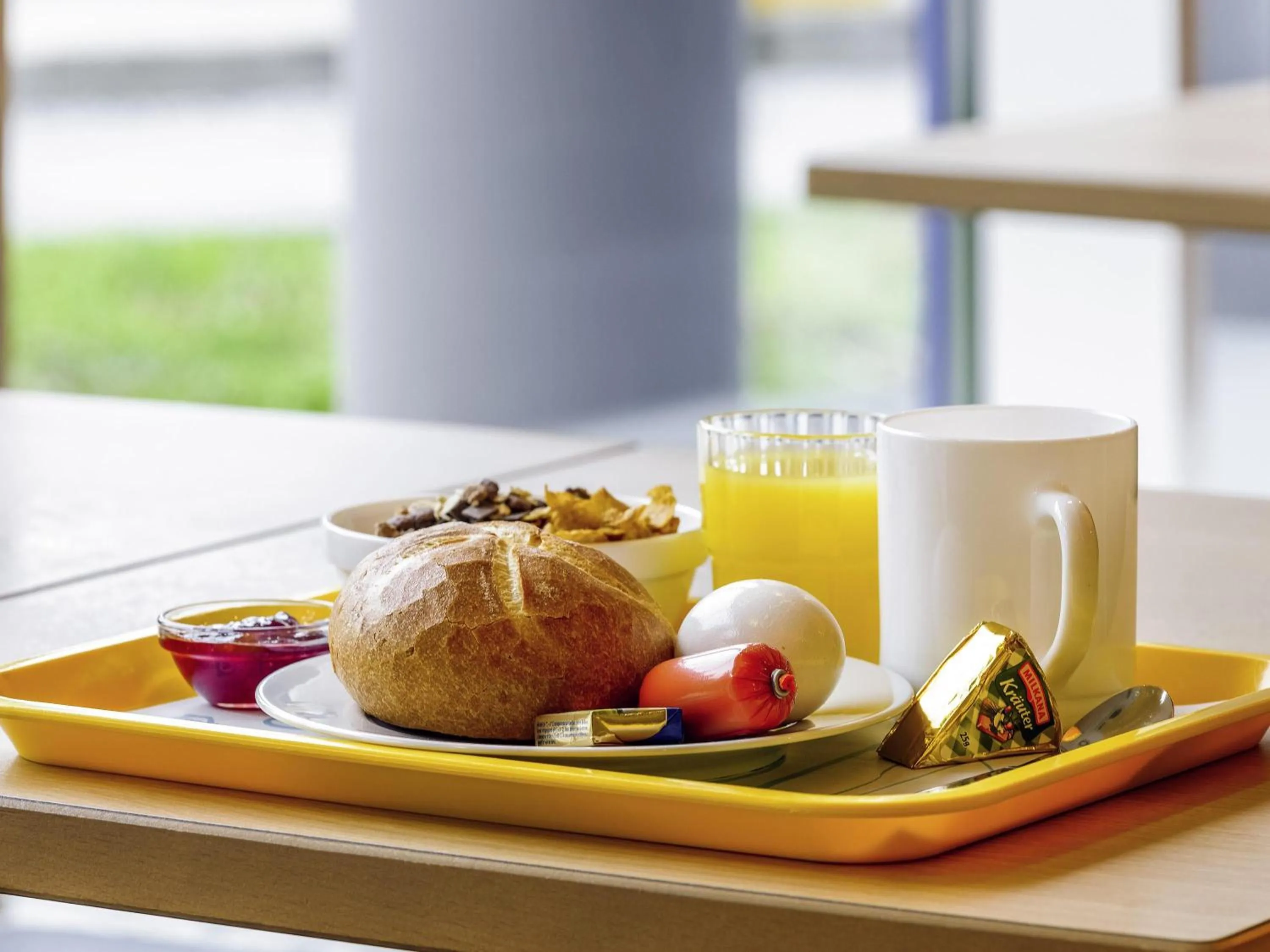 Breakfast in ibis budget Augsburg Gersthofen