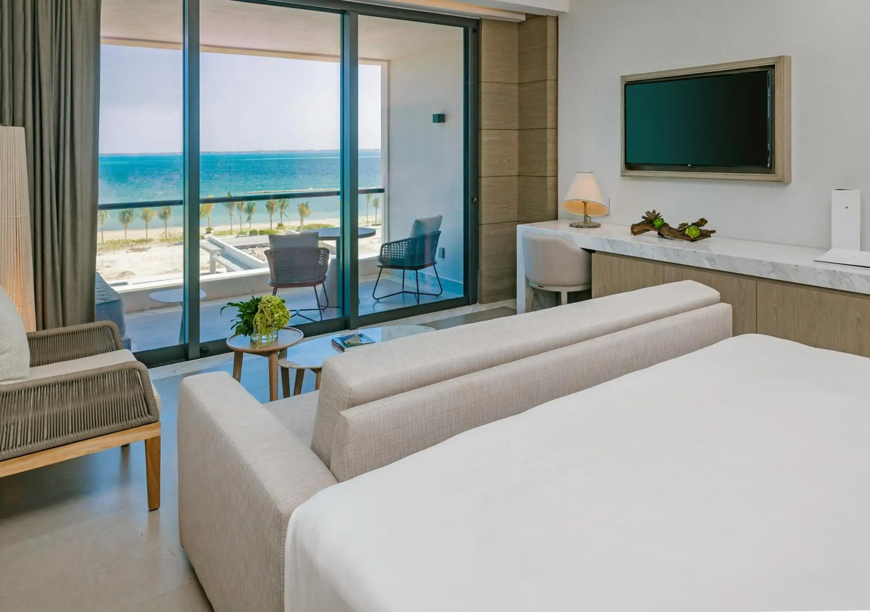 Euphoria Corner King Suite with Ocean View - single occupancy in SLS Playa Mujeres - ALL Inclusive Collection Euphoria Corner King Suite with Ocean View - single occupancy in SLS Playa Mujeres - ALL Inclusive Collection