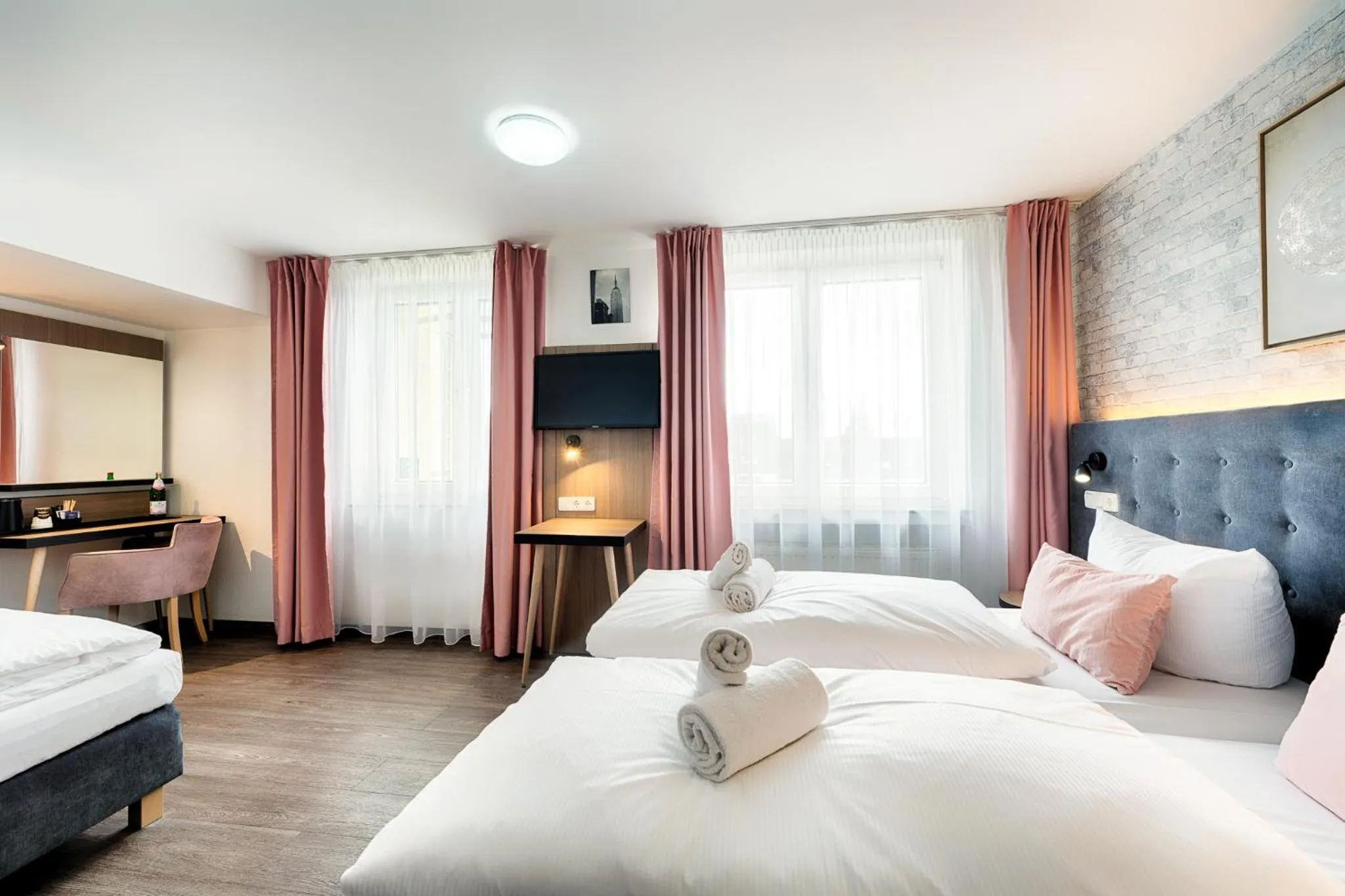 Photo of the whole room, Bed in Home Hotel