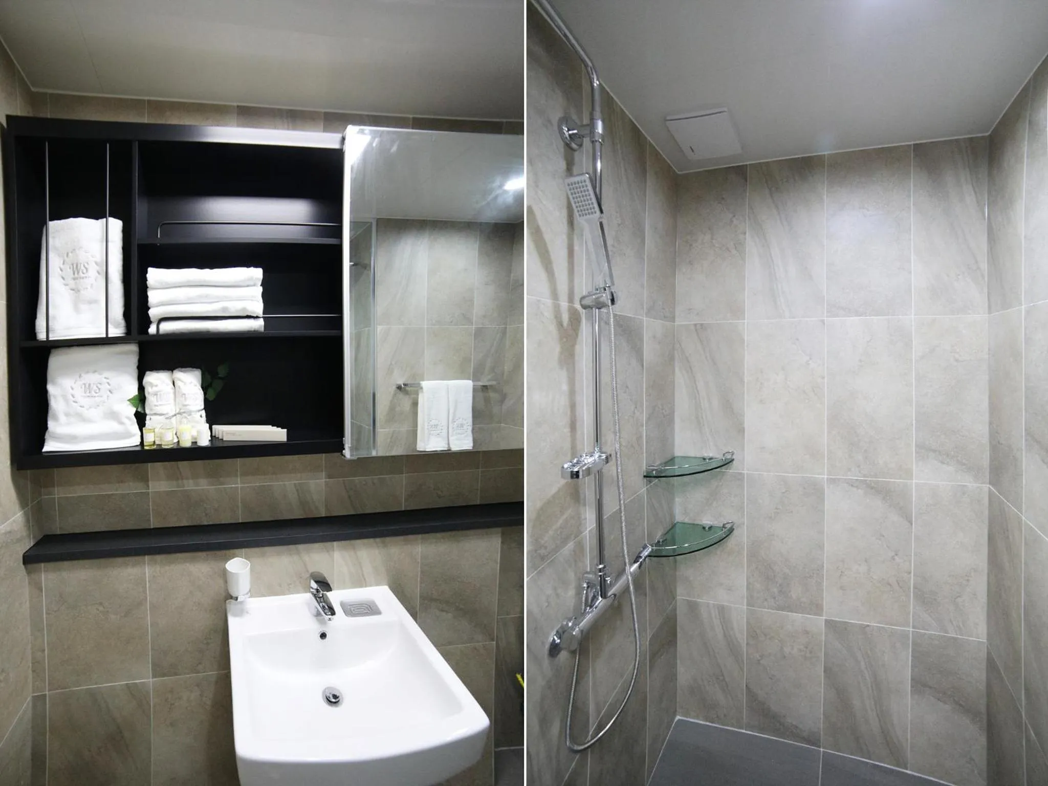 Bathroom in World State Hotel Sokcho