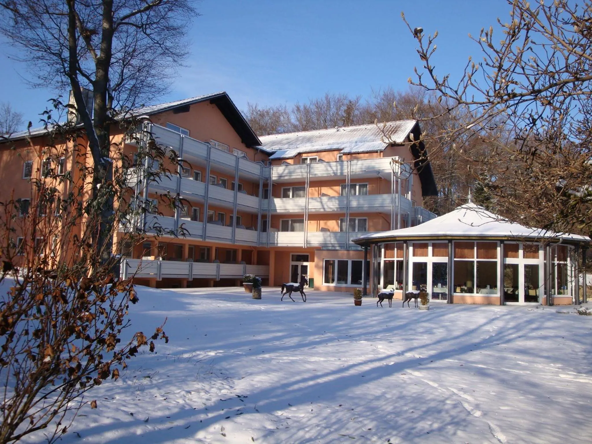 Facade/entrance in PTI Hotel Eichwald