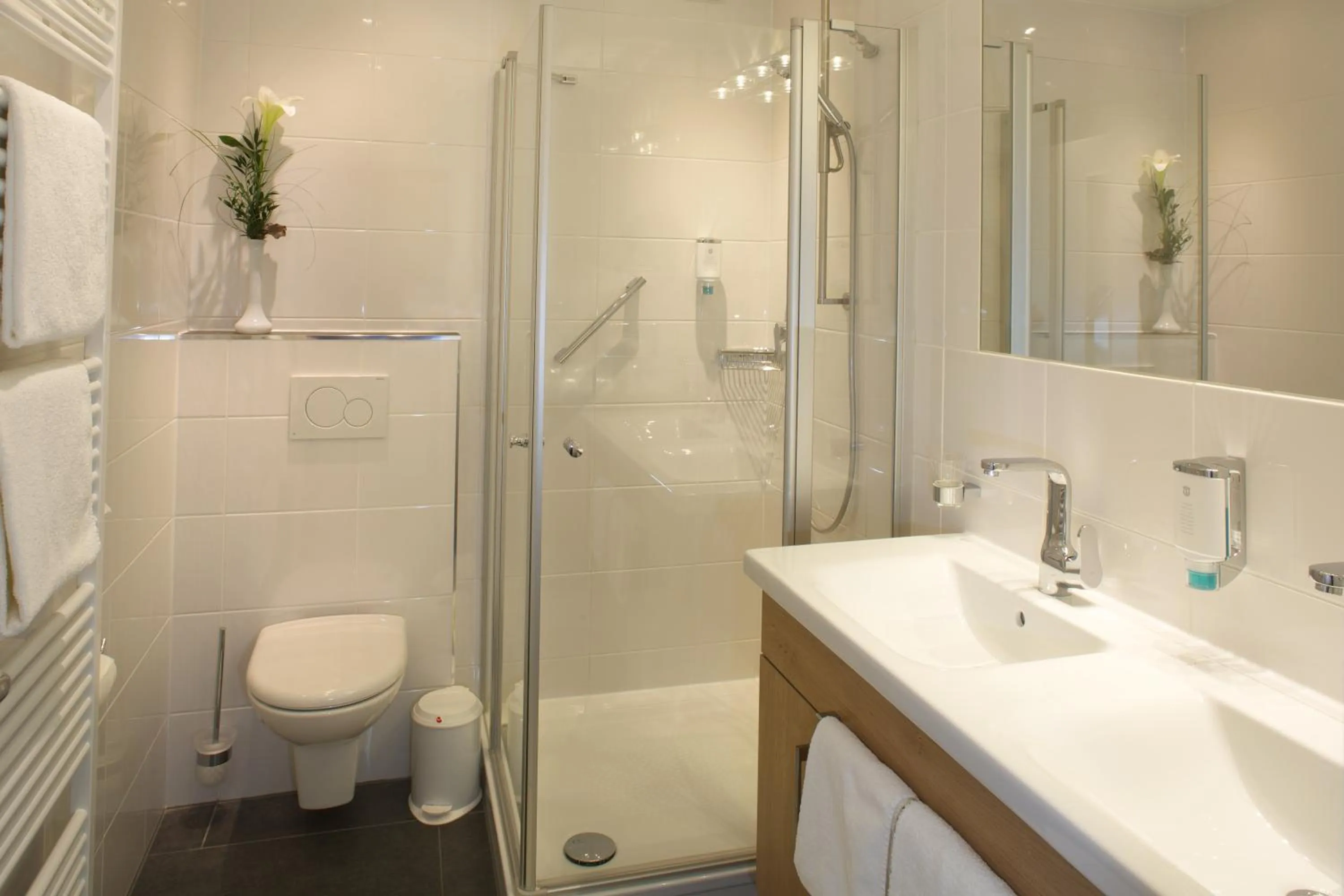 Bathroom in Kur- und Wellnesshotel Förch