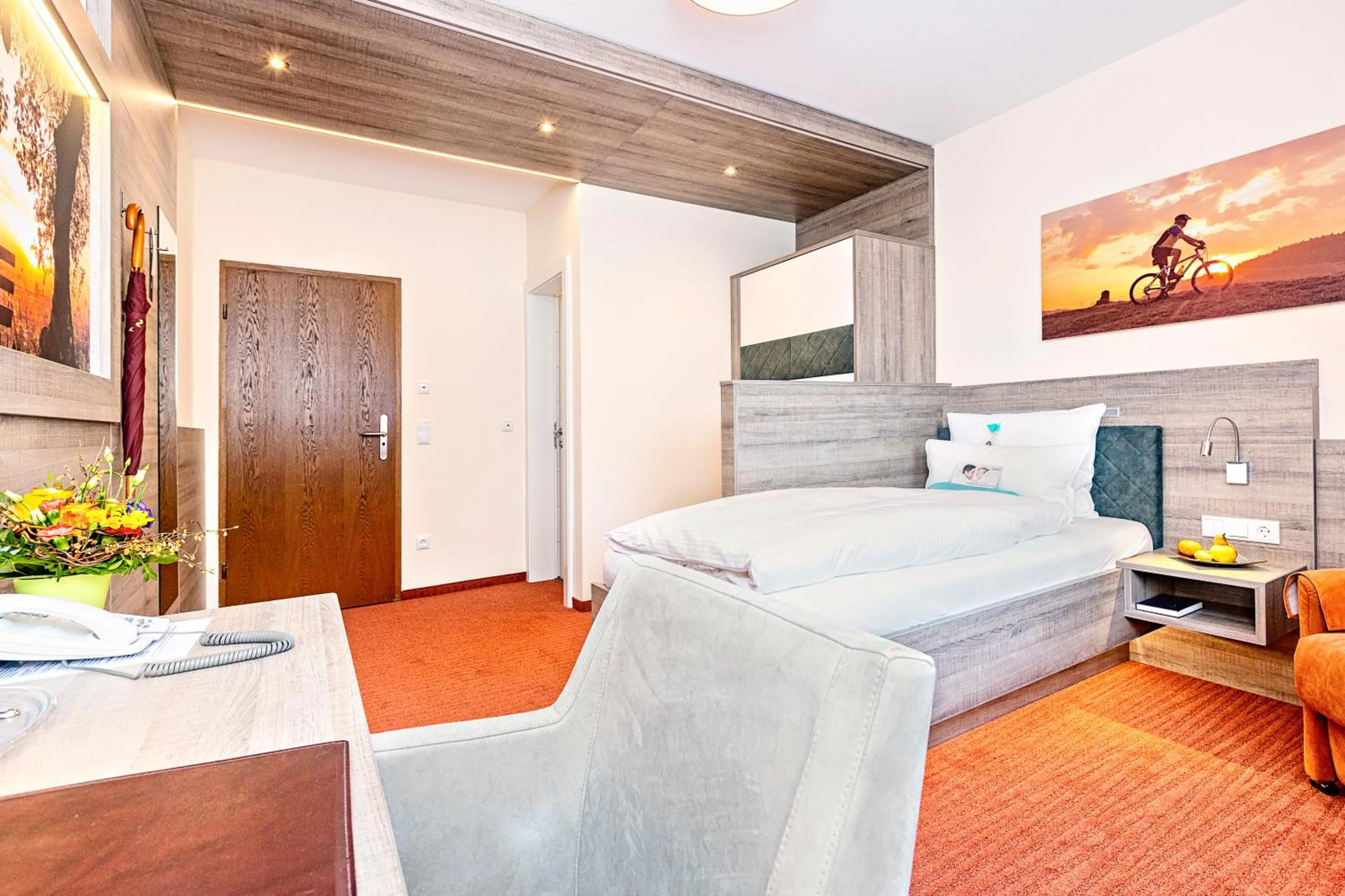 Photo of the whole room, Bed in Kur- und Wellnesshotel Förch