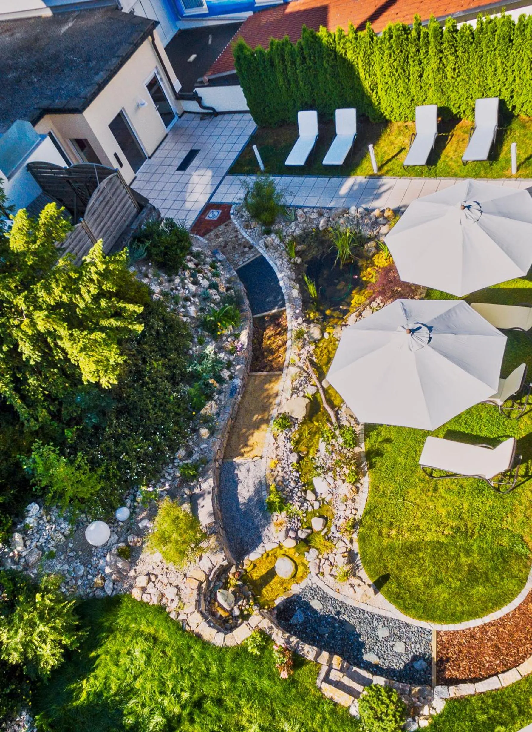 Bird's eye view in Kur- und Wellnesshotel Förch
