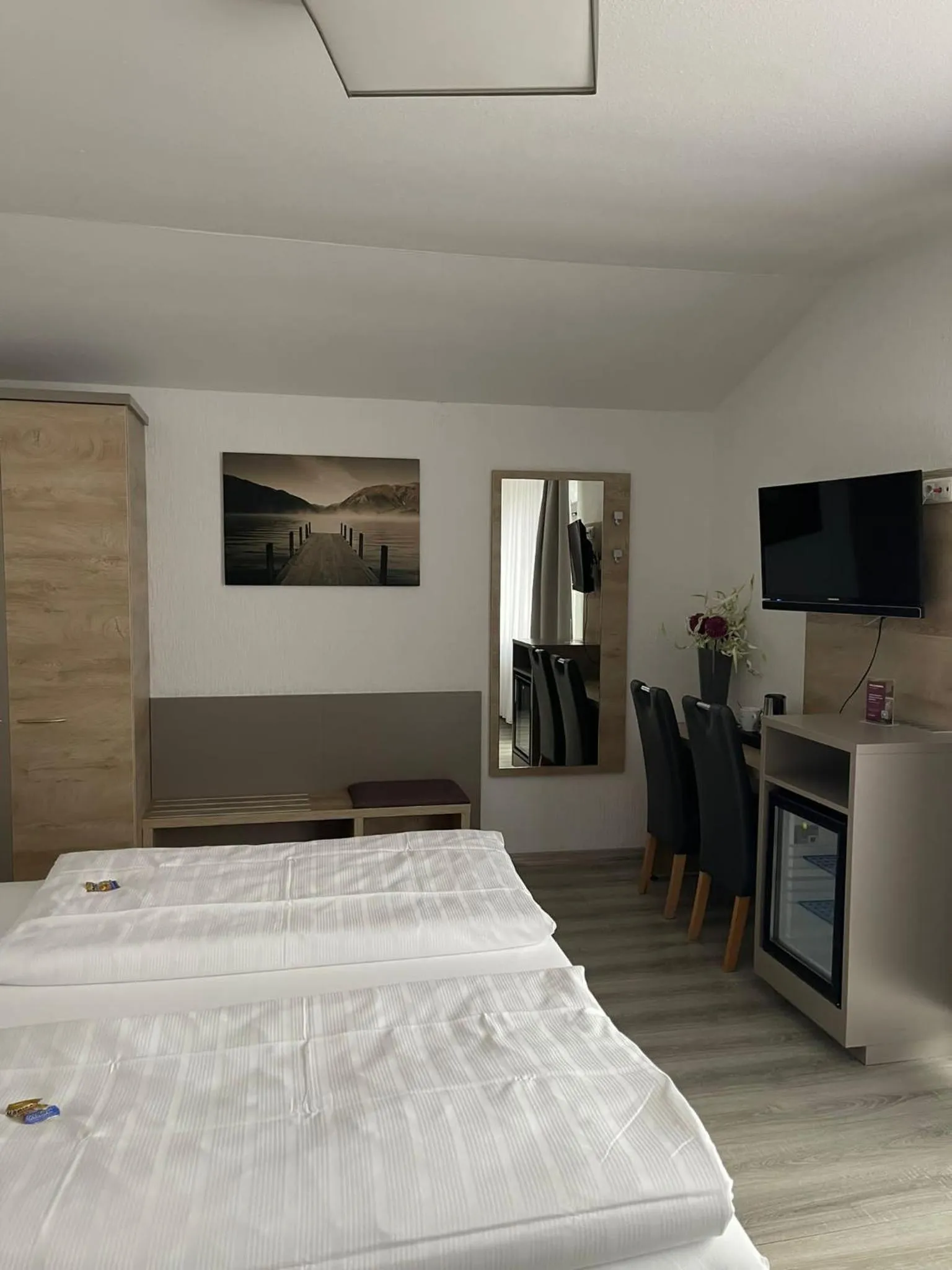 Photo of the whole room, Bed in Hotel Traumblick