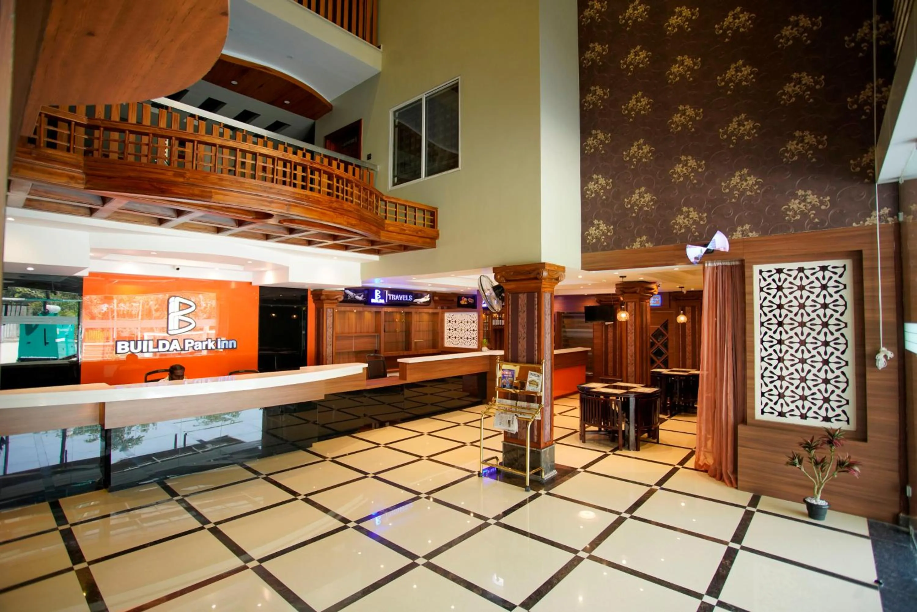 Lobby or reception in Builda Park inn