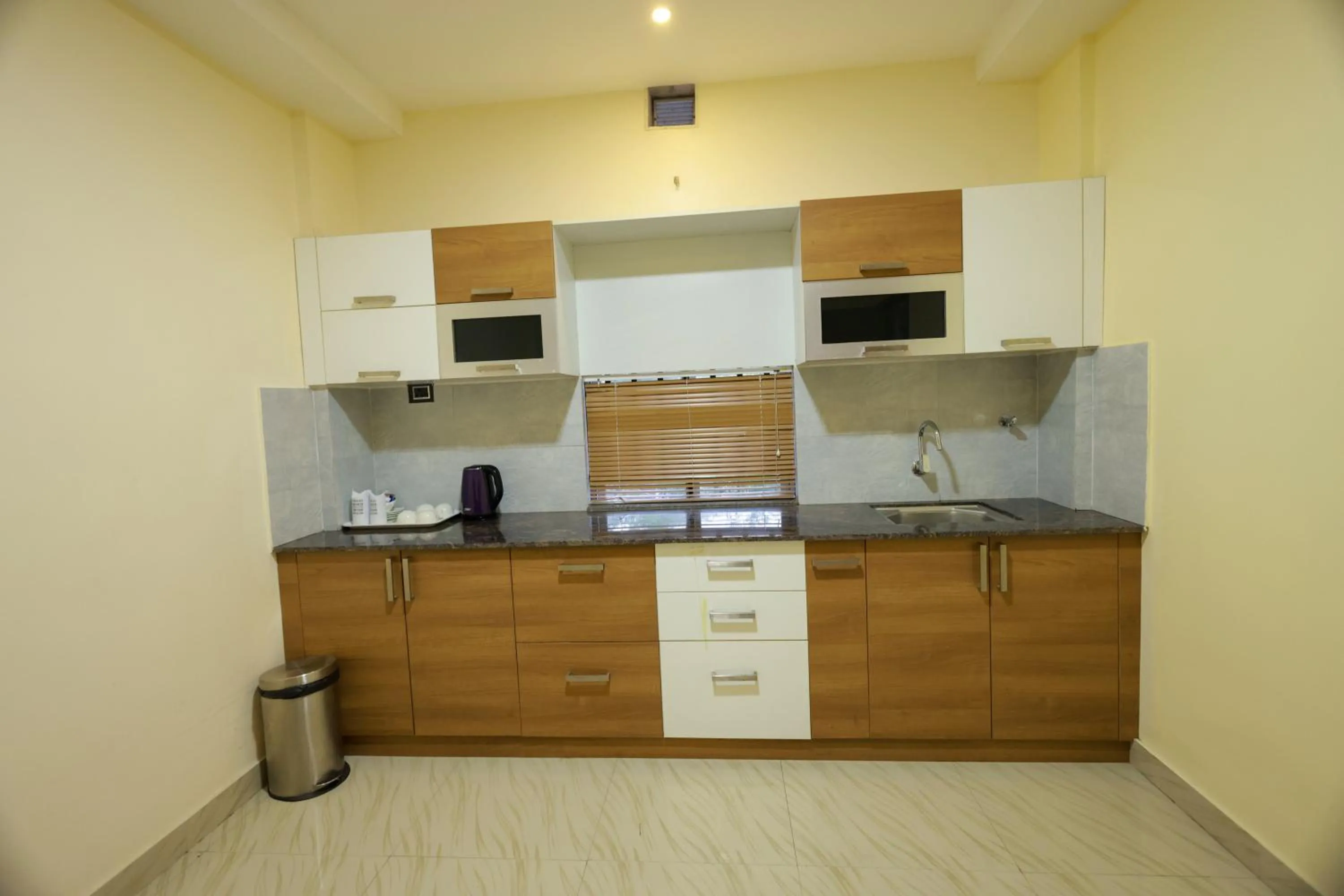 kitchen in Builda Park inn