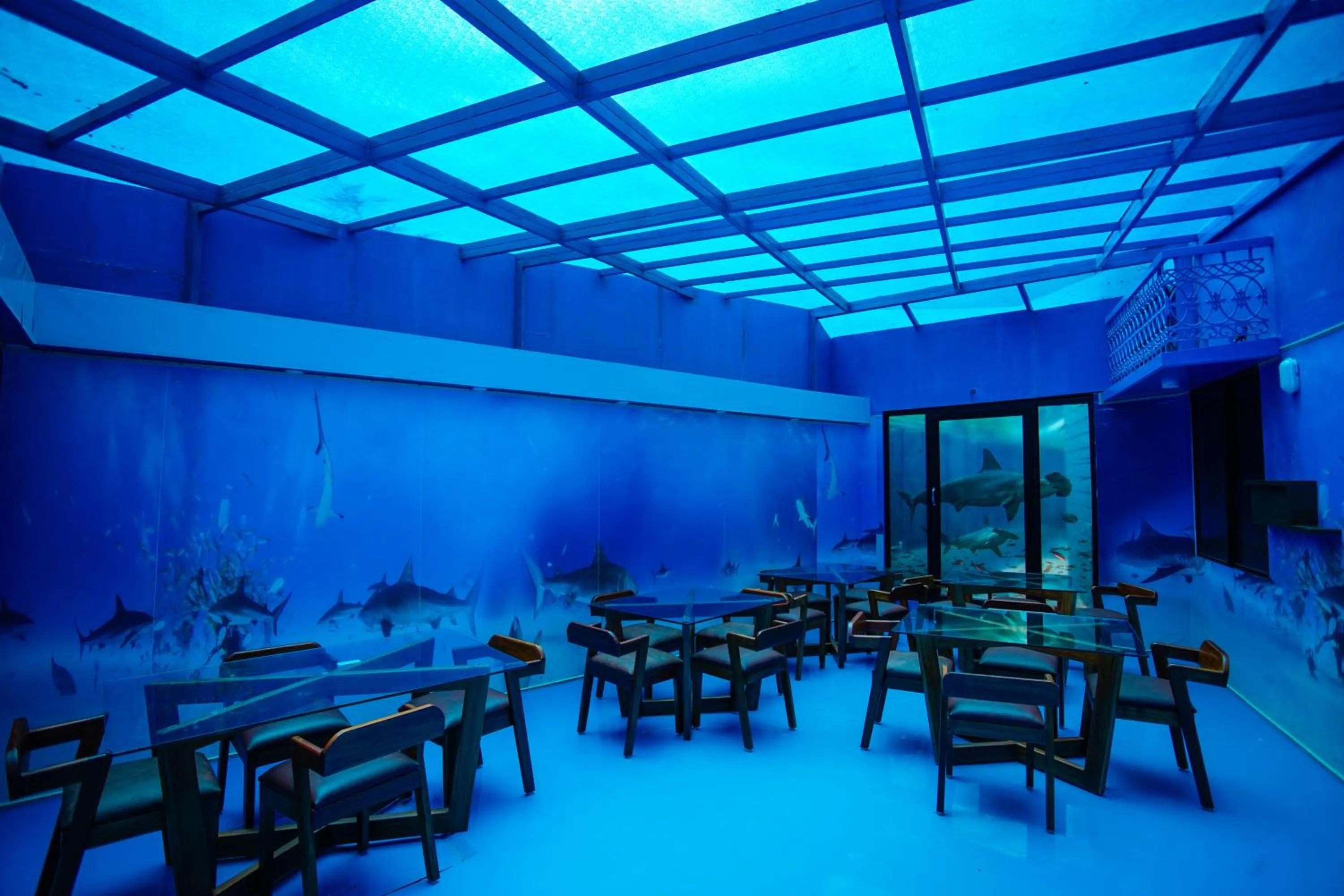 Swimming pool in Builda Park inn