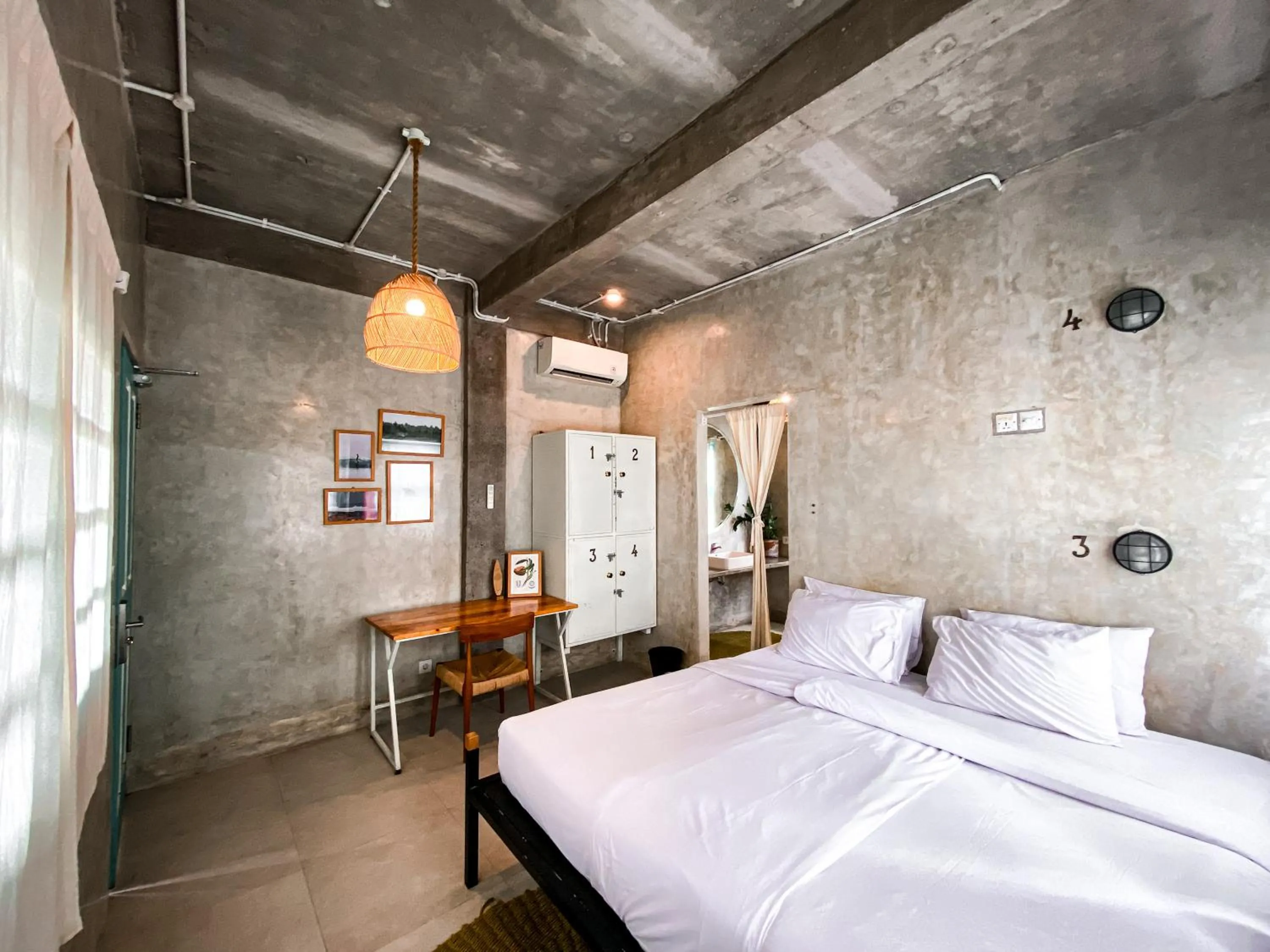 Bedroom in Good Mantra Studio