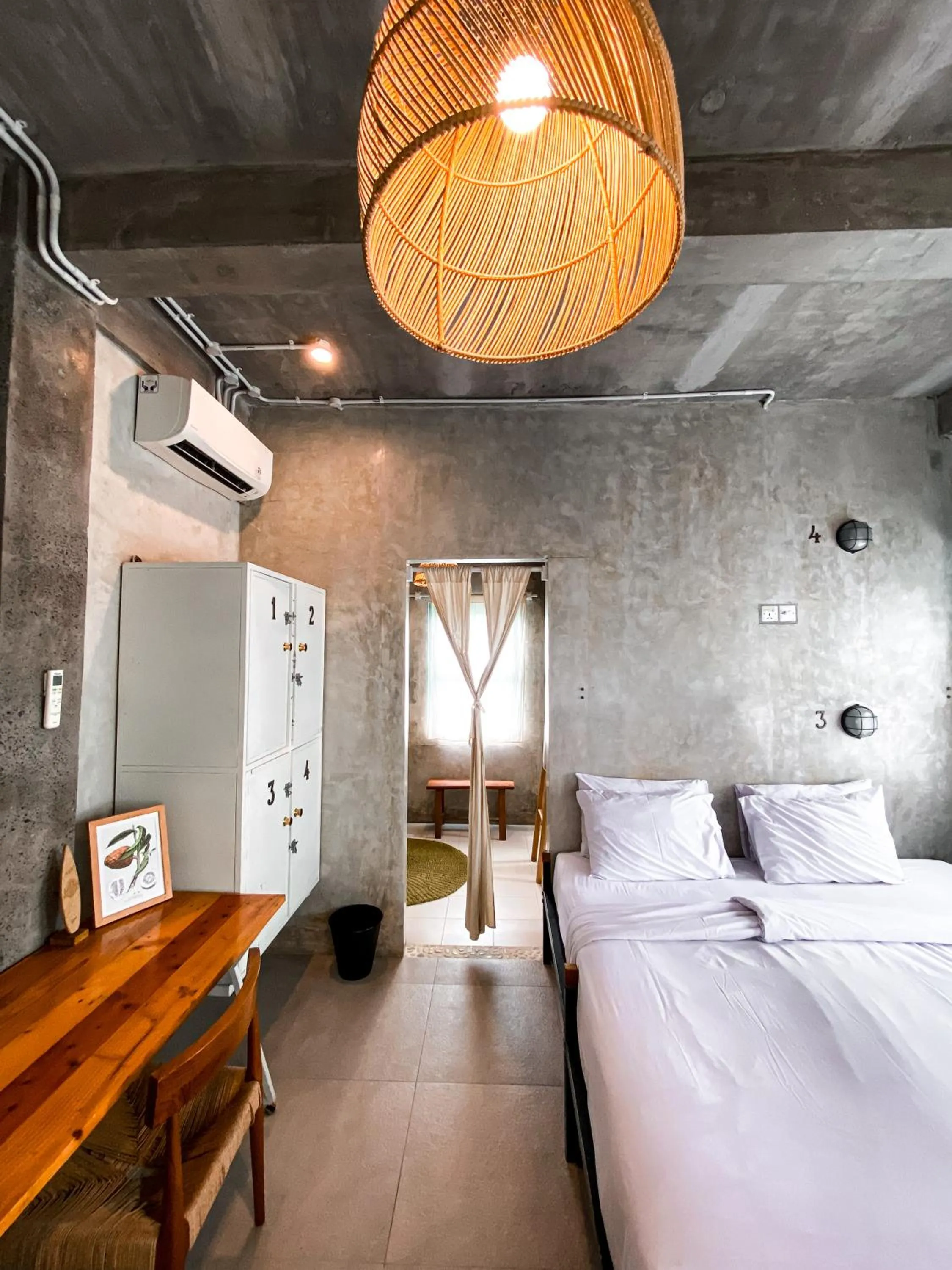 Bedroom in Good Mantra Studio