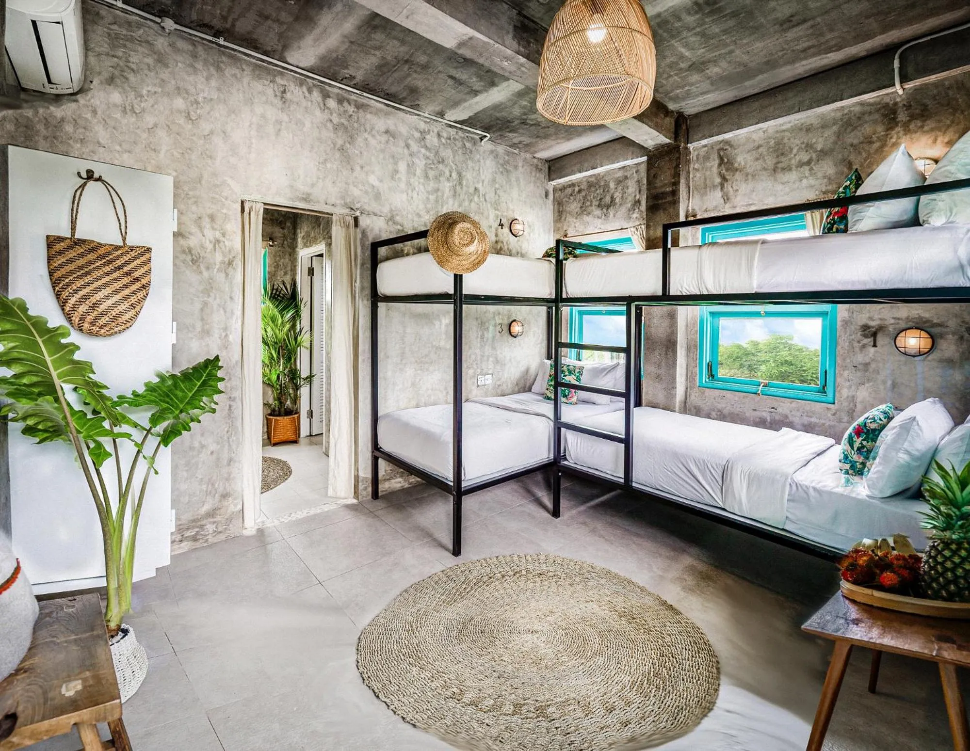 Bedroom in Good Mantra Studio