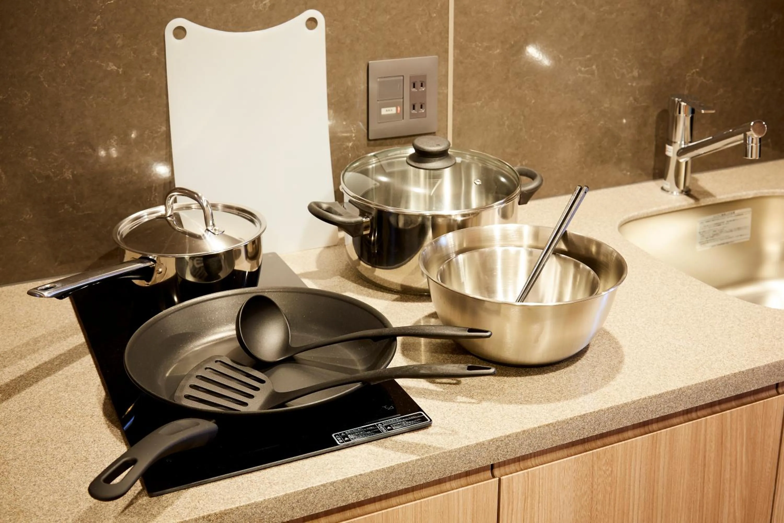 Kitchen or kitchenette in MONday Apart Ueno Shinokachimachi