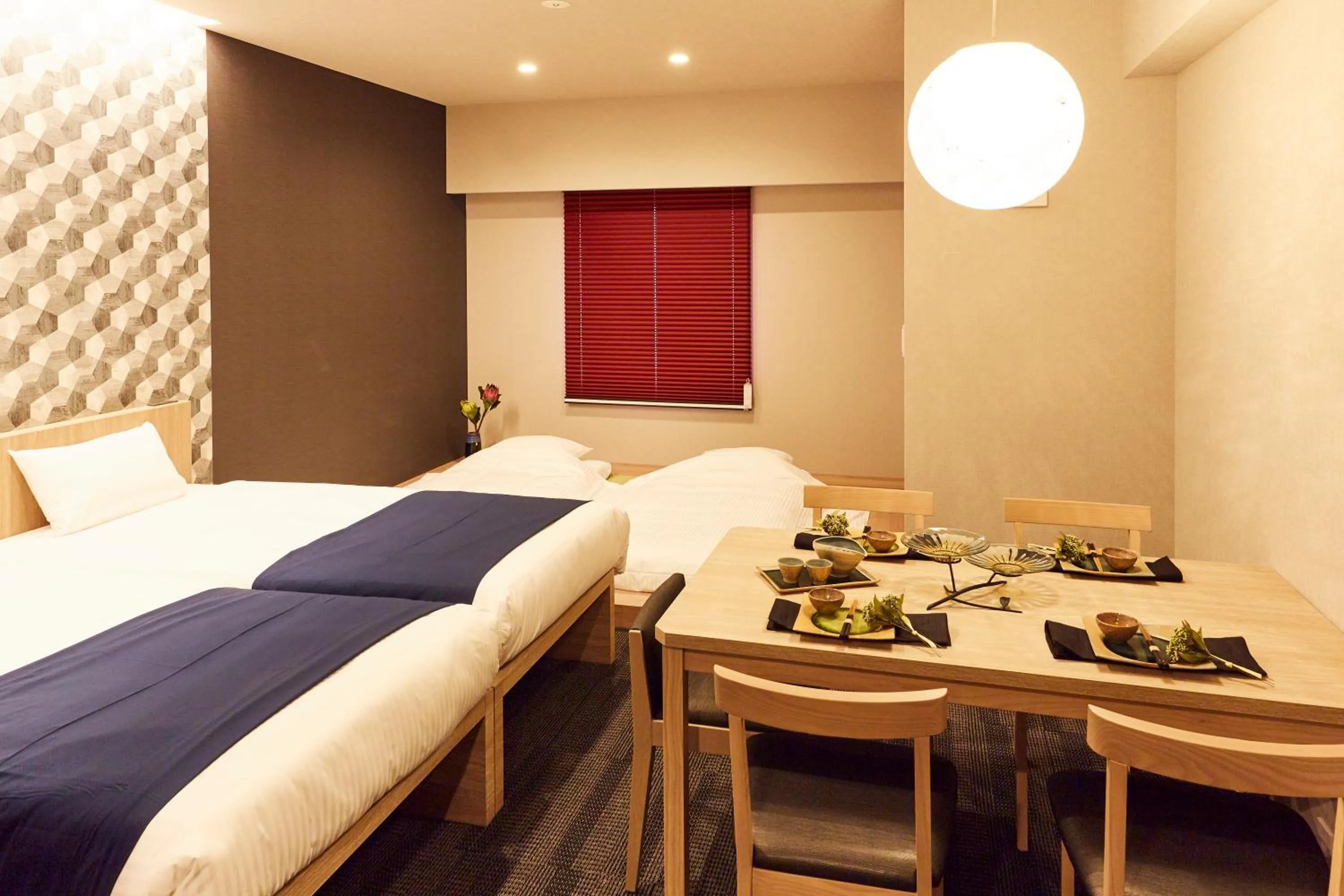 Photo of the whole room, Bed in MONday Apart Ueno Shinokachimachi