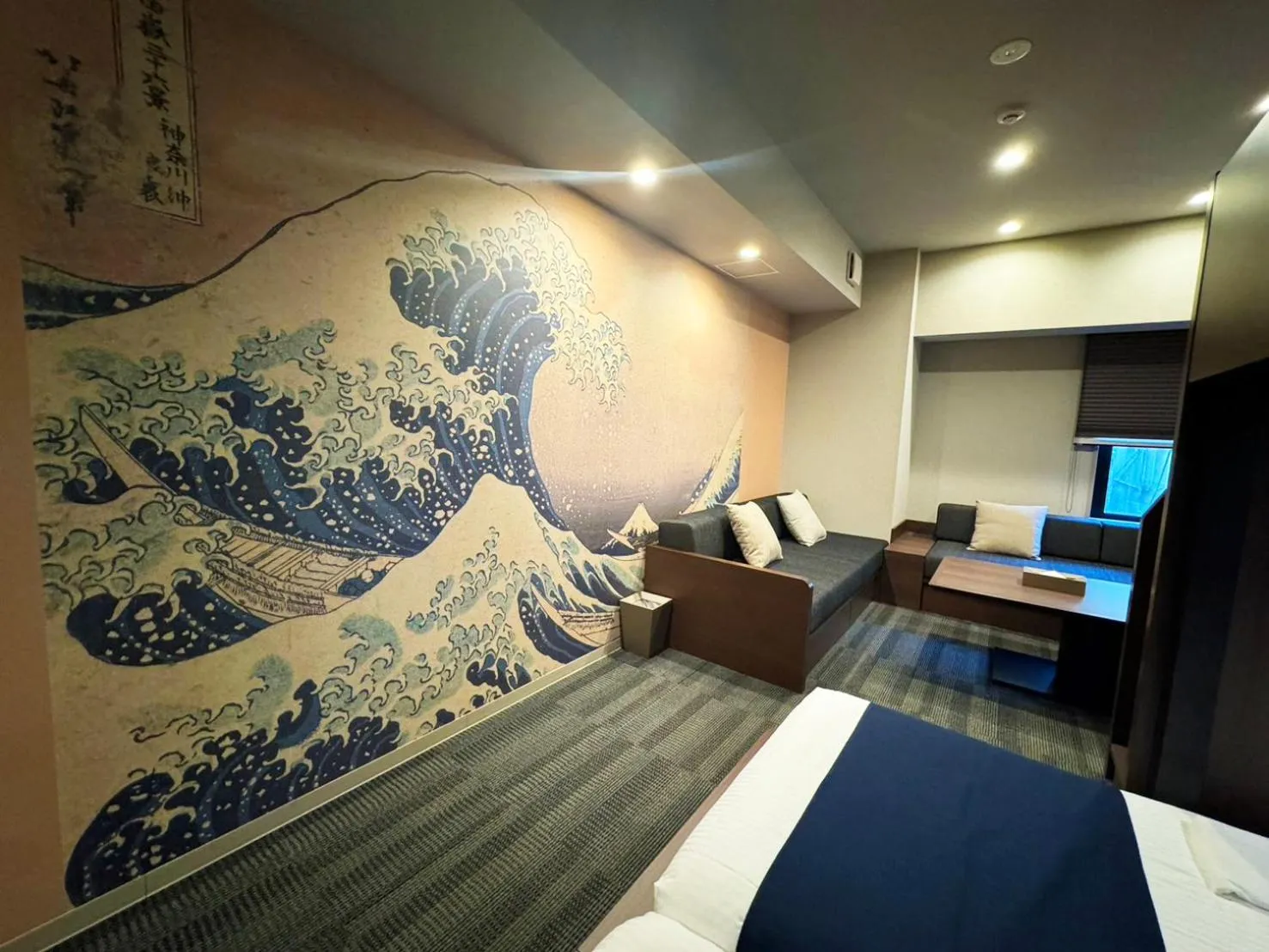 Bed in MONday Apart Ueno Shinokachimachi