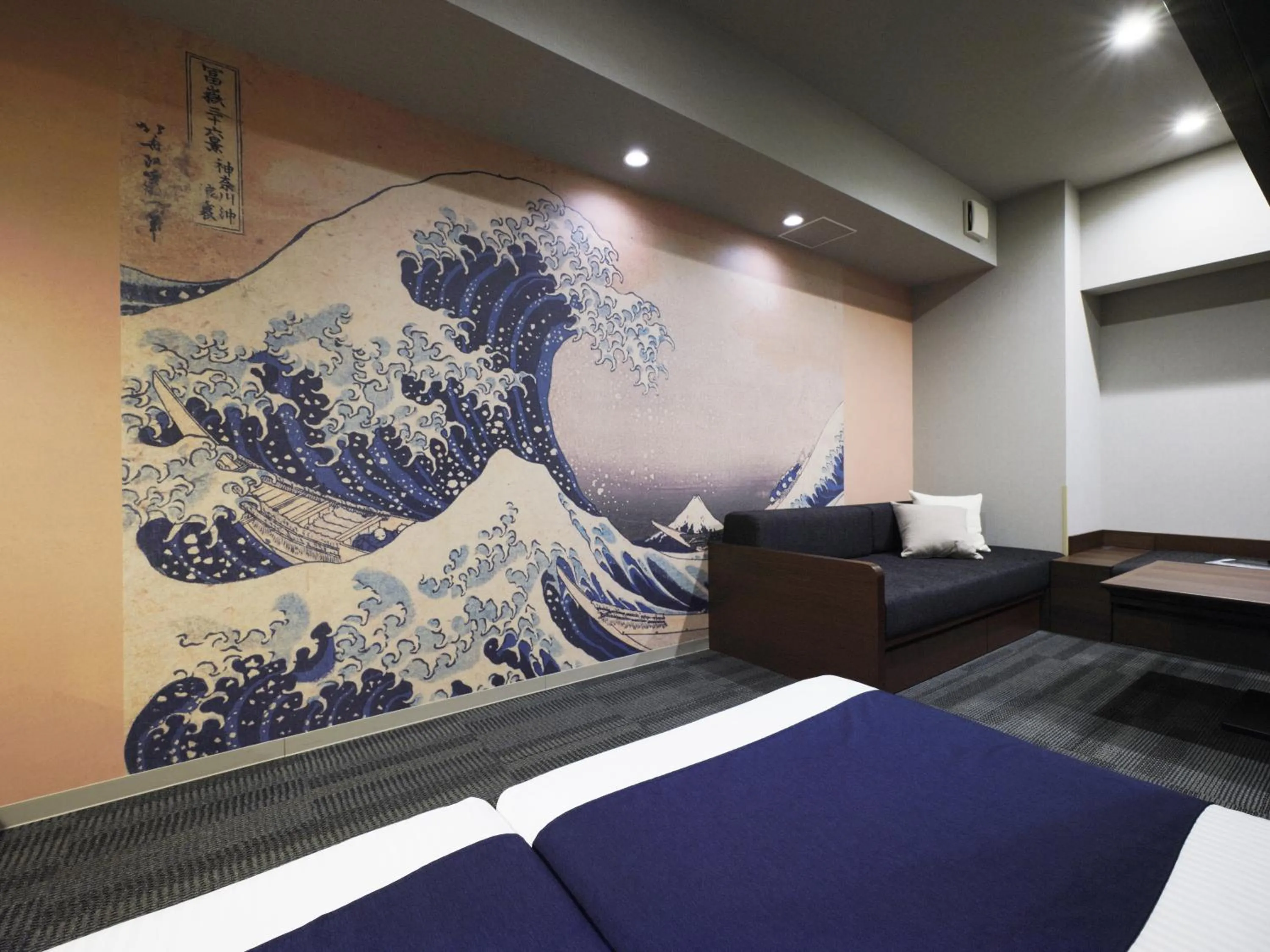 Bed in MONday Apart Ueno Shinokachimachi