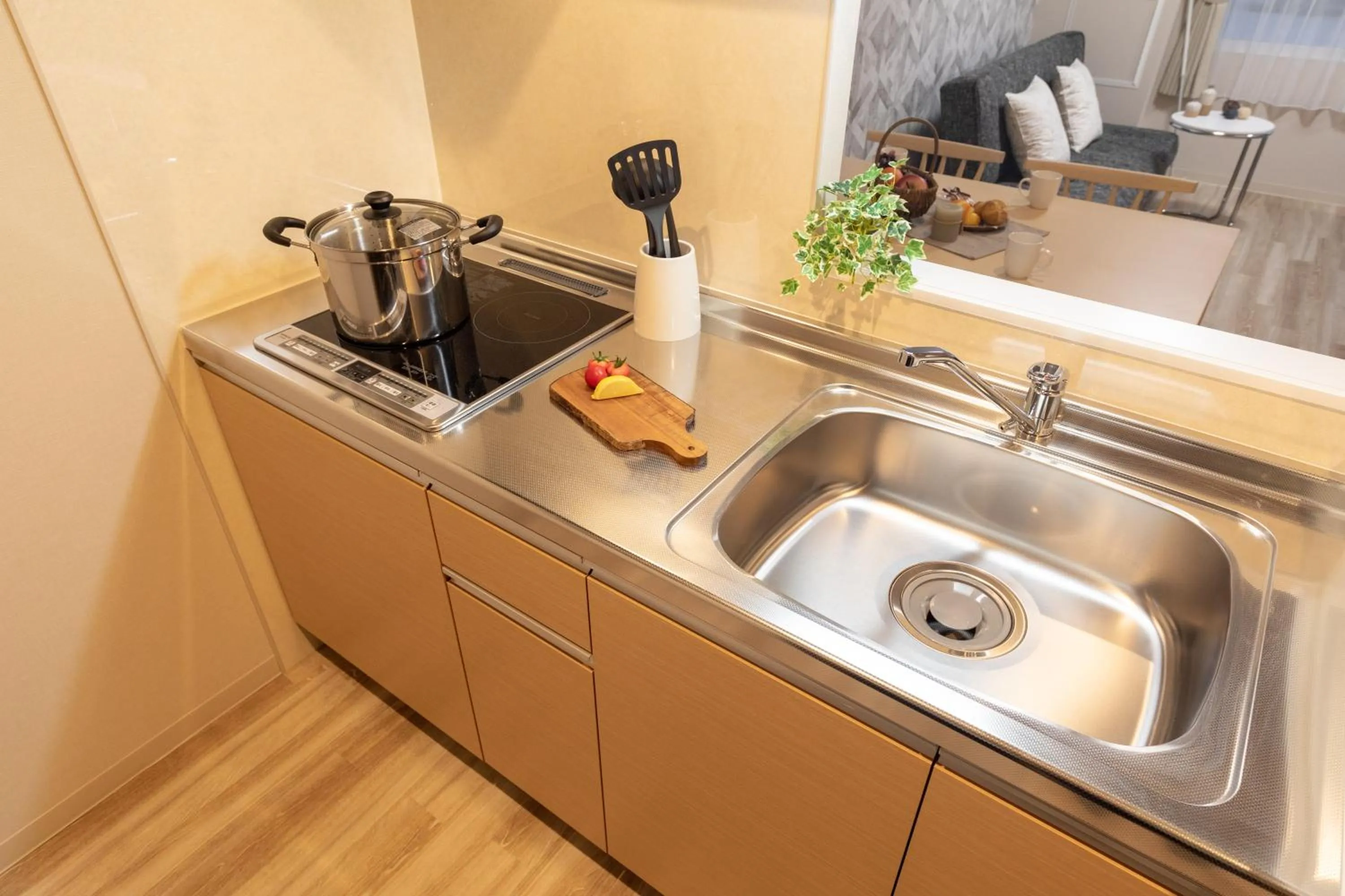 Kitchen or kitchenette in Experience Sapporo