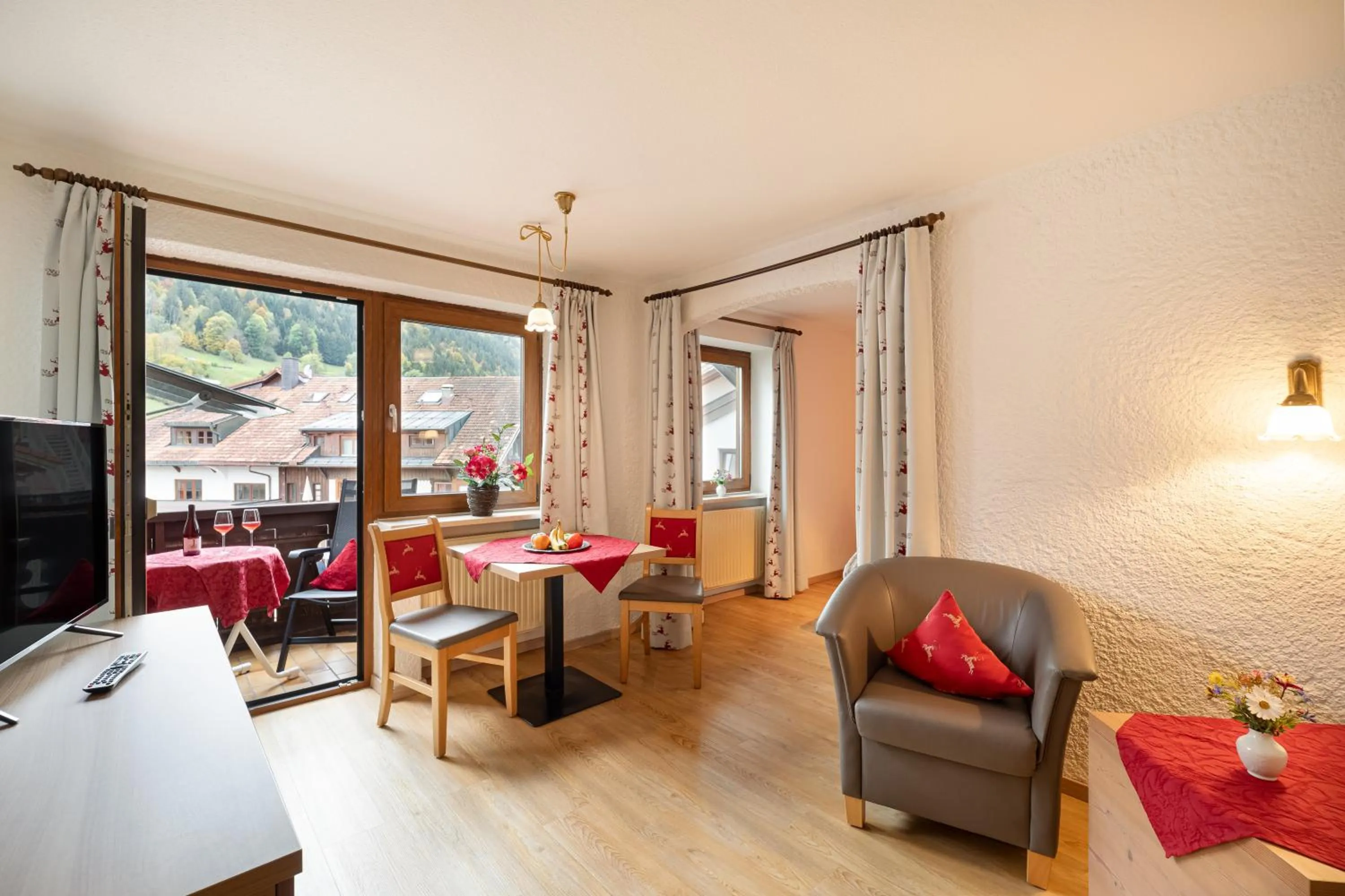 Seating area in Familien- und Wellnesshotel "Landhaus Viktoria"