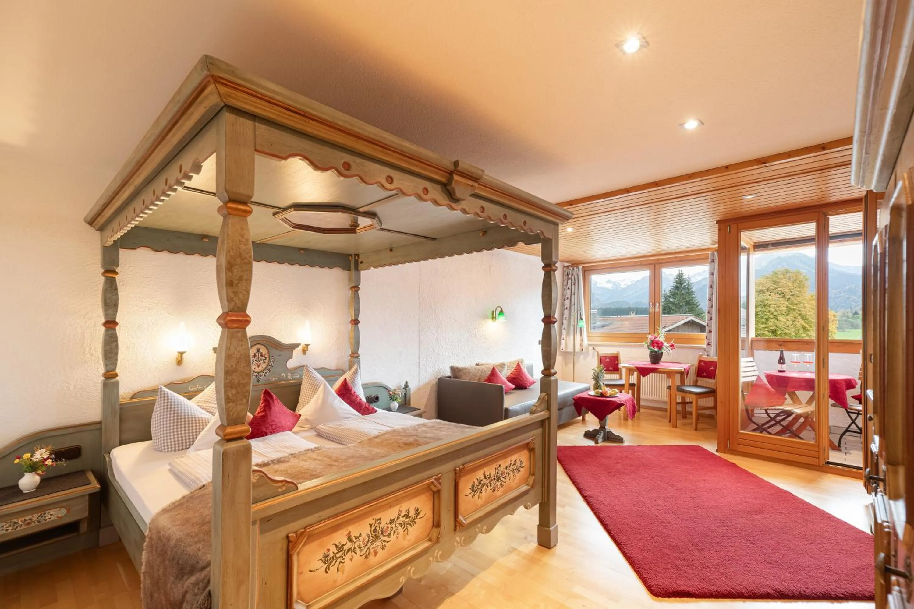 Bed in Familien- und Wellnesshotel "Landhaus Viktoria"