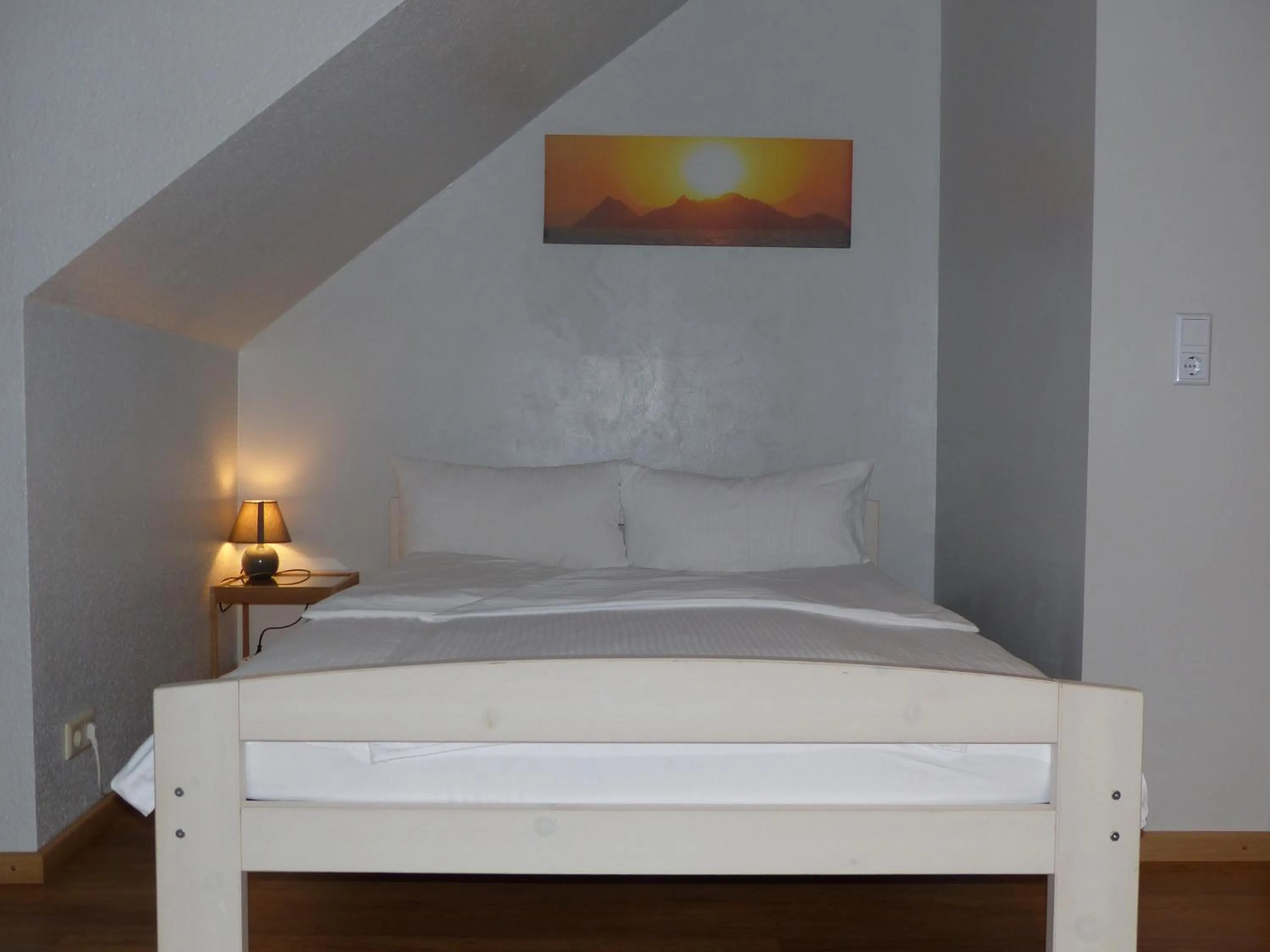 Bed in Pension Ziemann