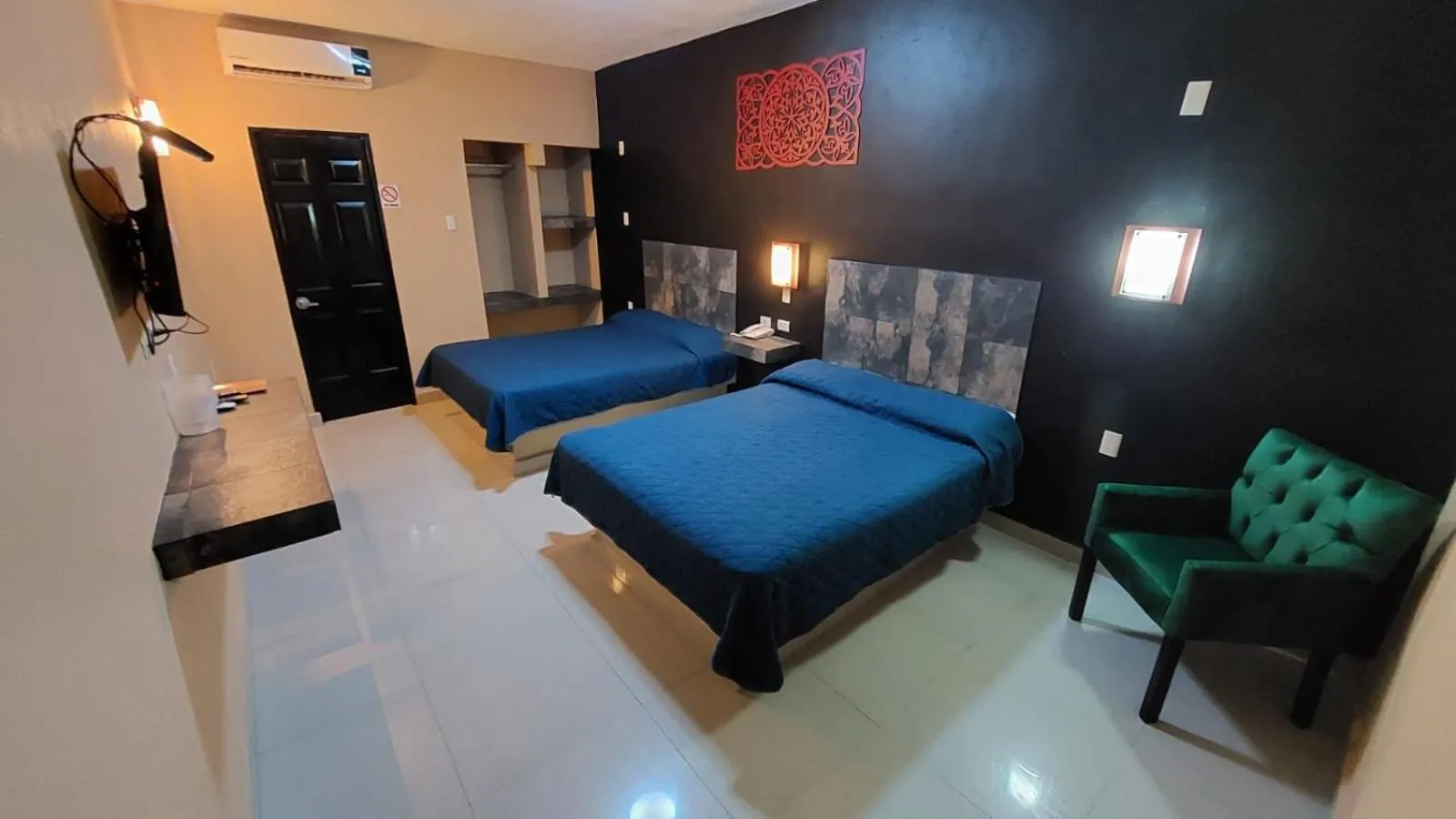 Bed in Hotel La Silla