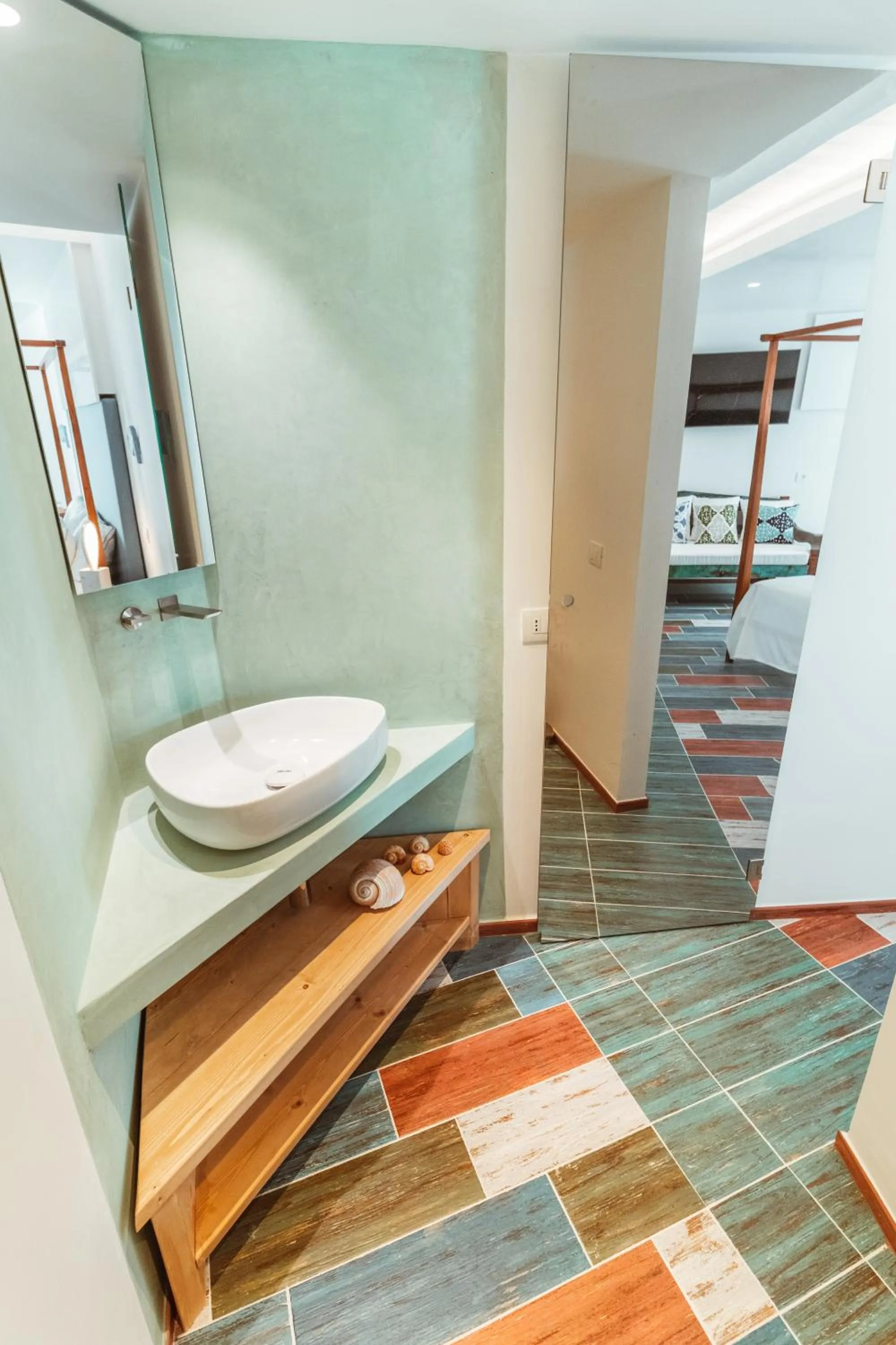 Bathroom in Echi di Puglia Marsento