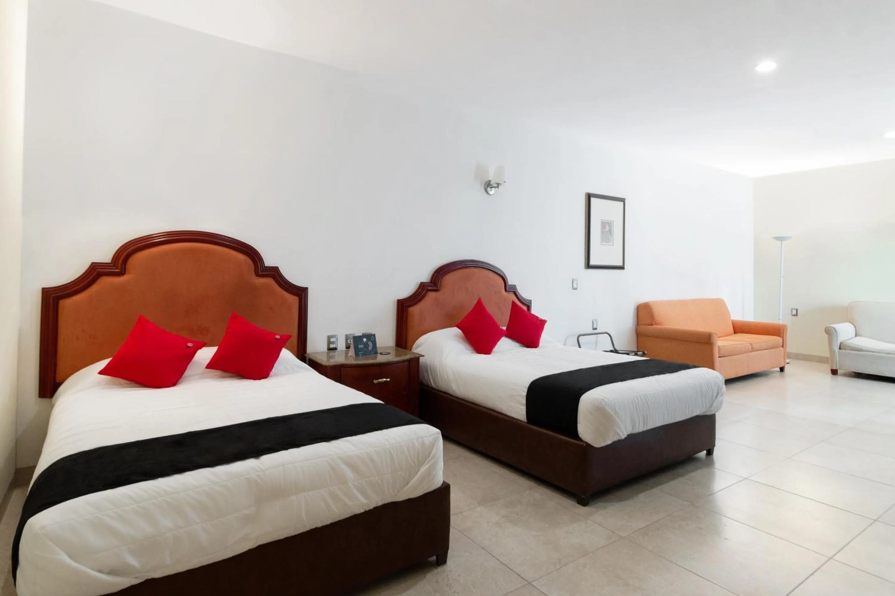 Bedroom, Bed in Capital O Hotel Vitale Leon MX