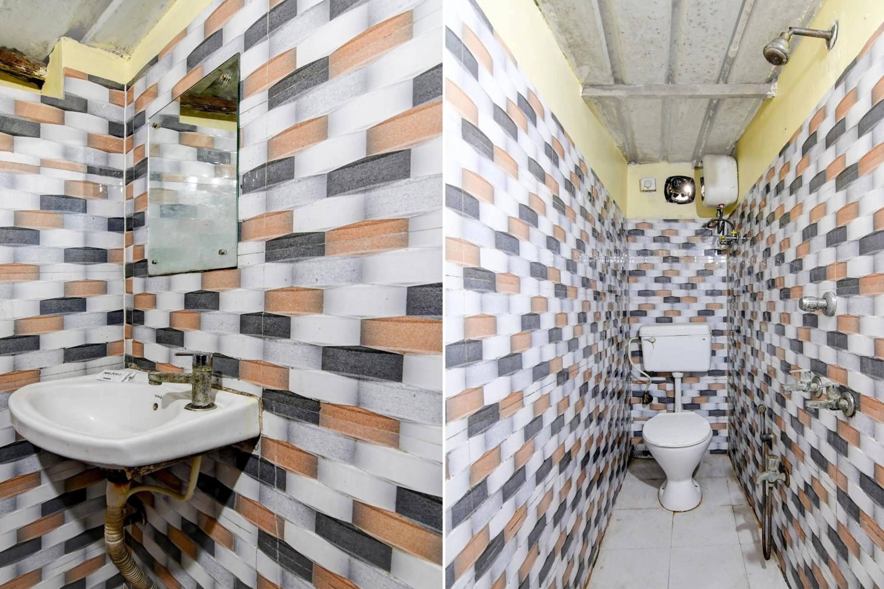 Bathroom in Hotel O Sonali Guest house