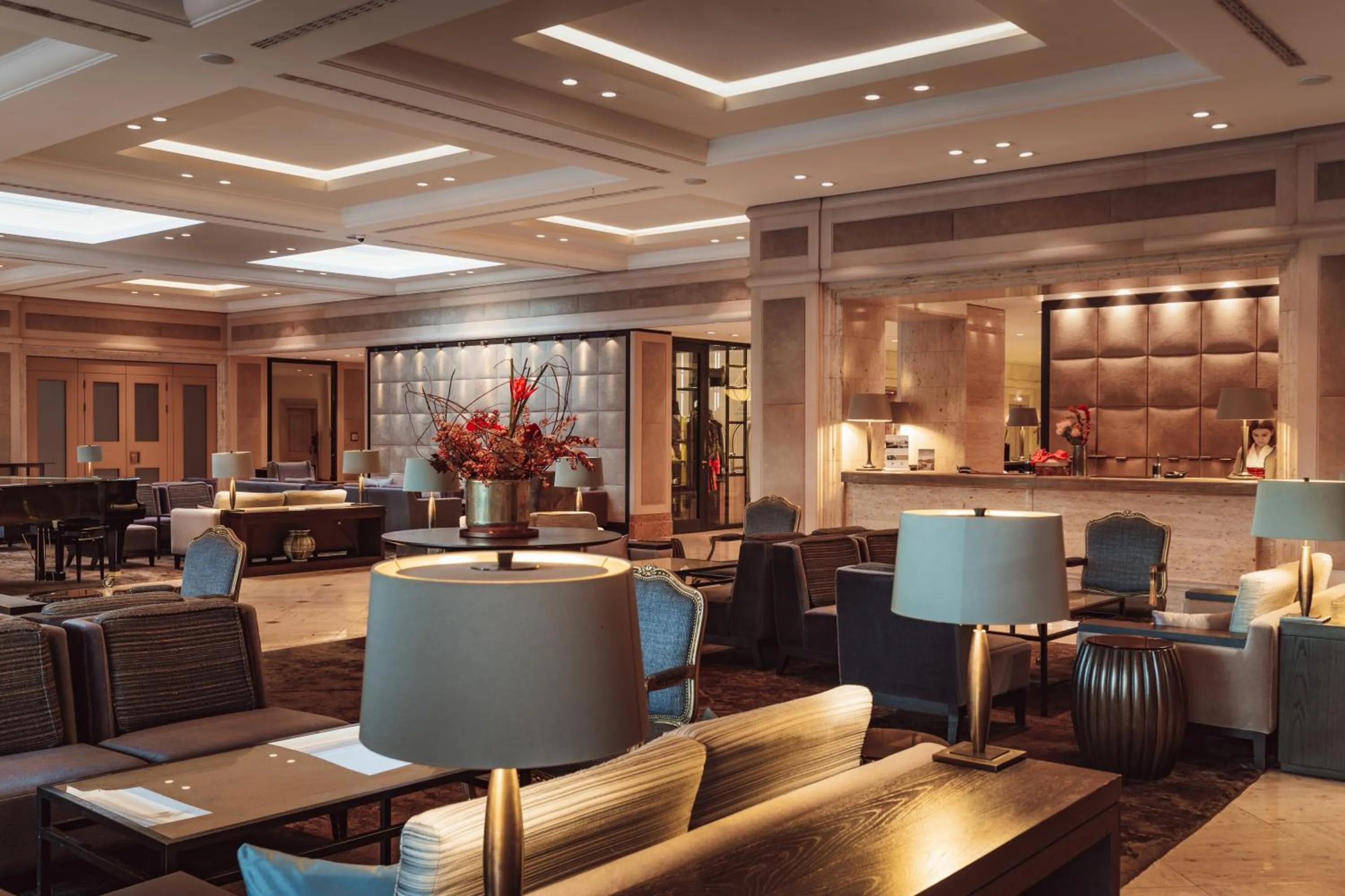 Lobby or reception in Althoff Seehotel Überfahrt