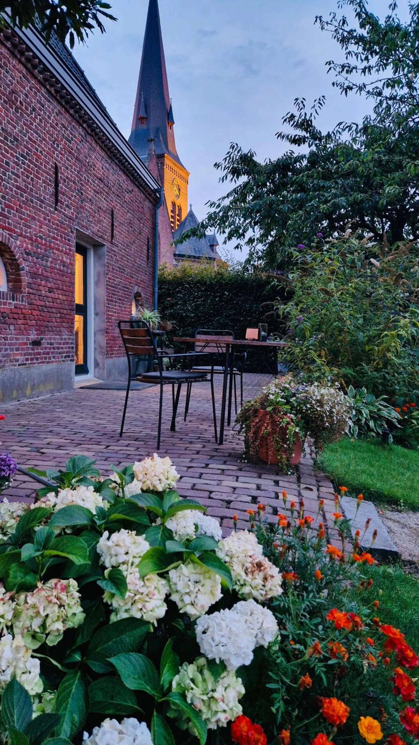 Garden in Boutique hotel Lytel Blue