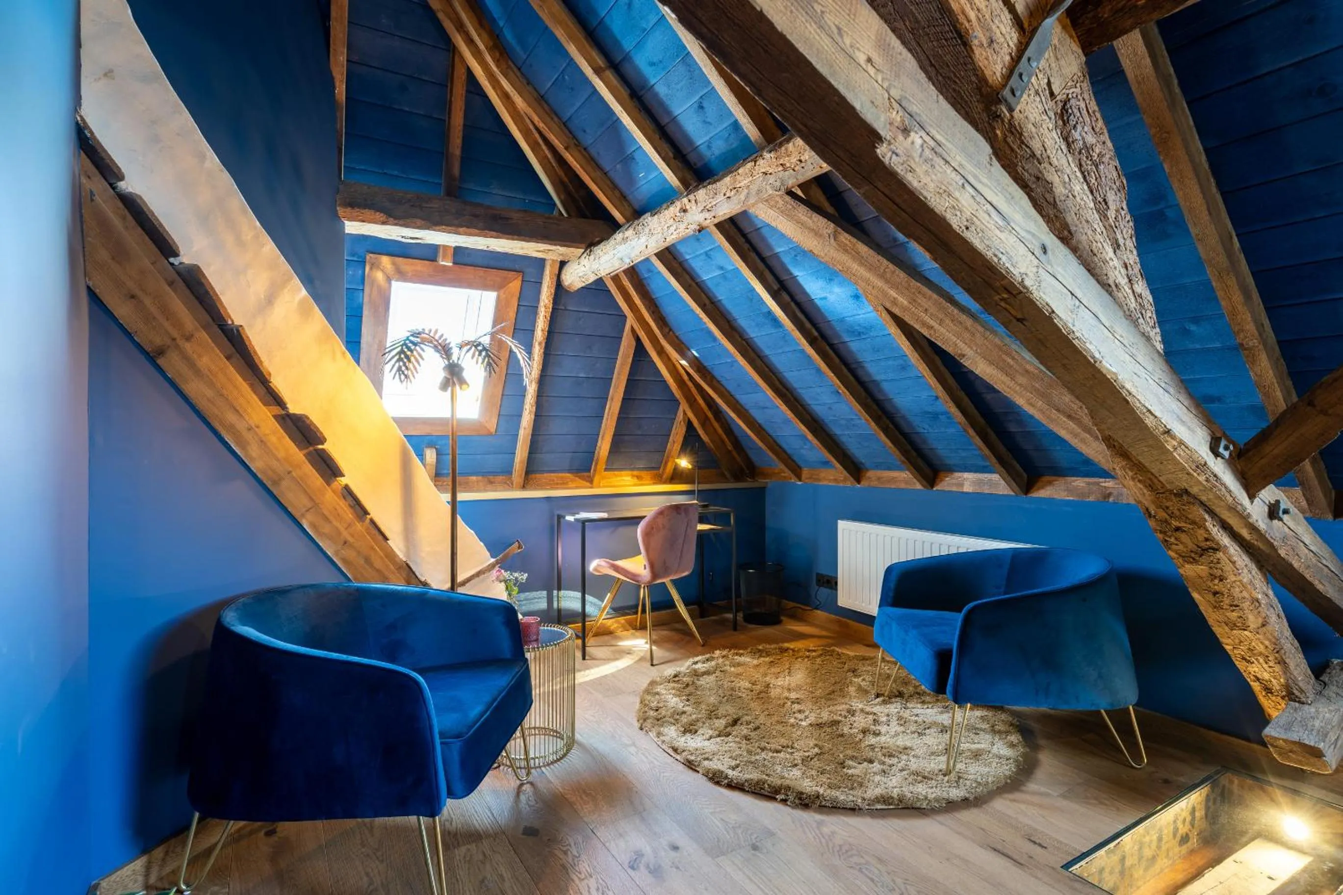 Seating area in Boutique hotel Lytel Blue