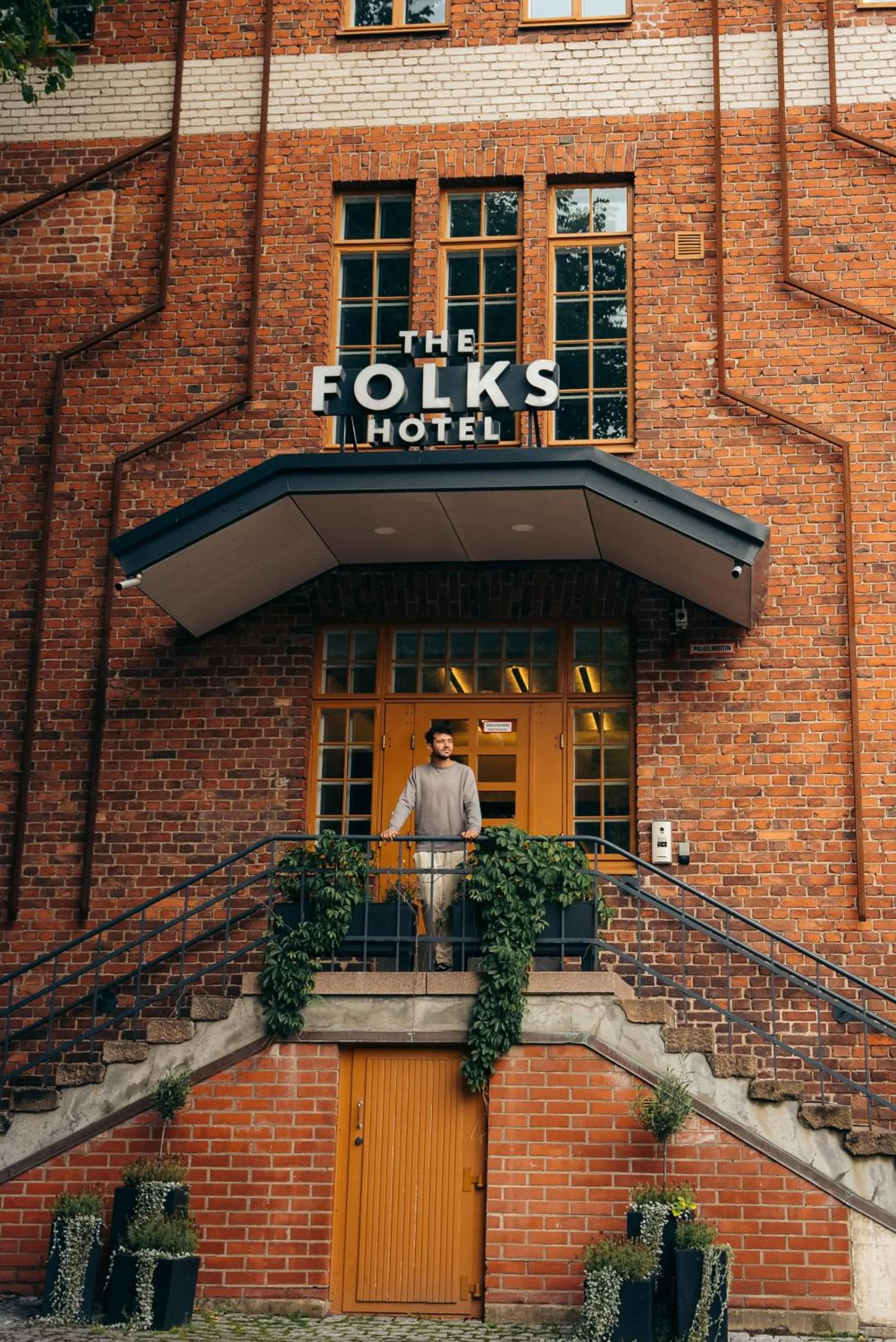 Property building in The Folks Hotel Konepaja