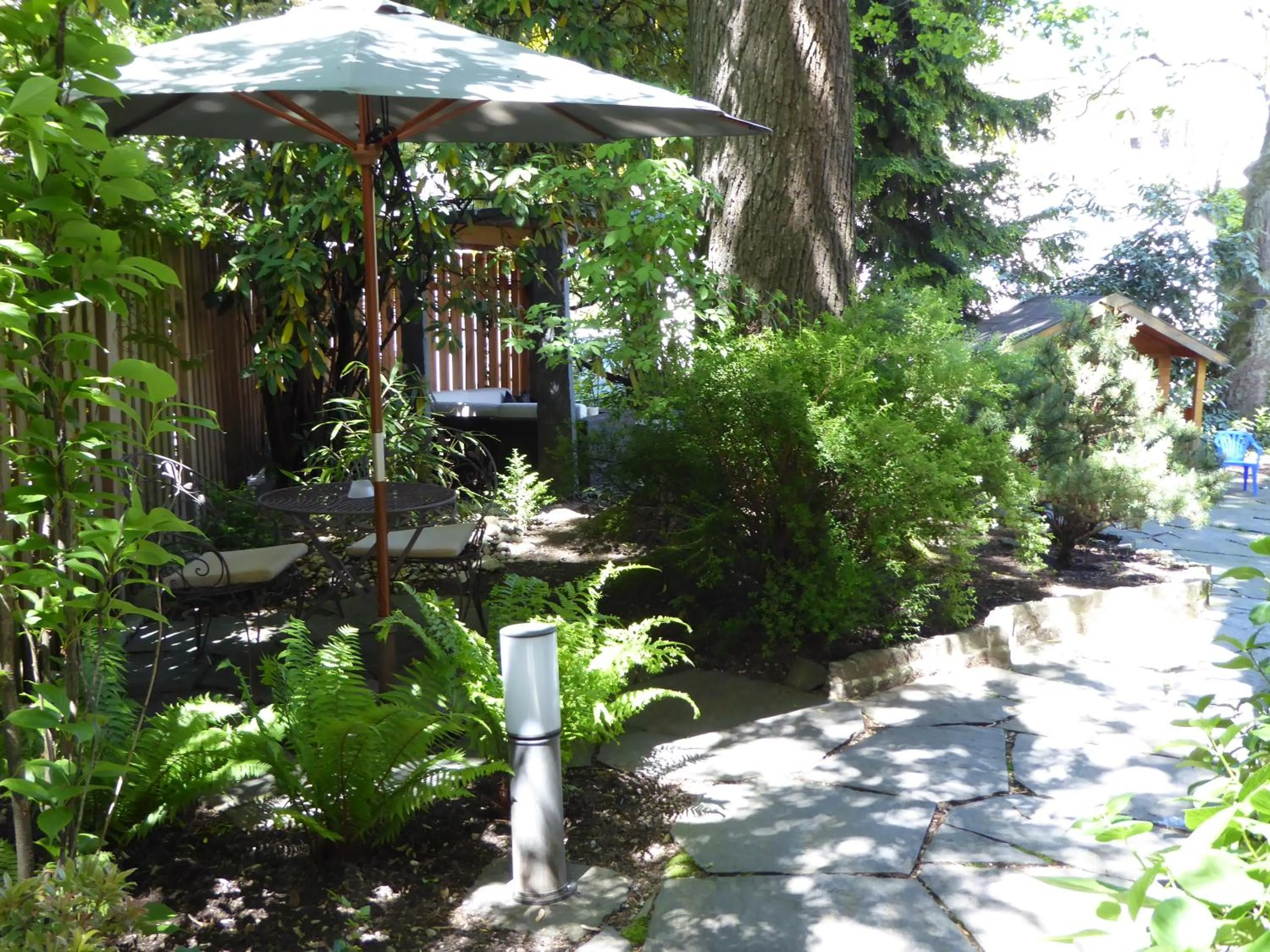 Garden view in Boutique Hotel Friesinger