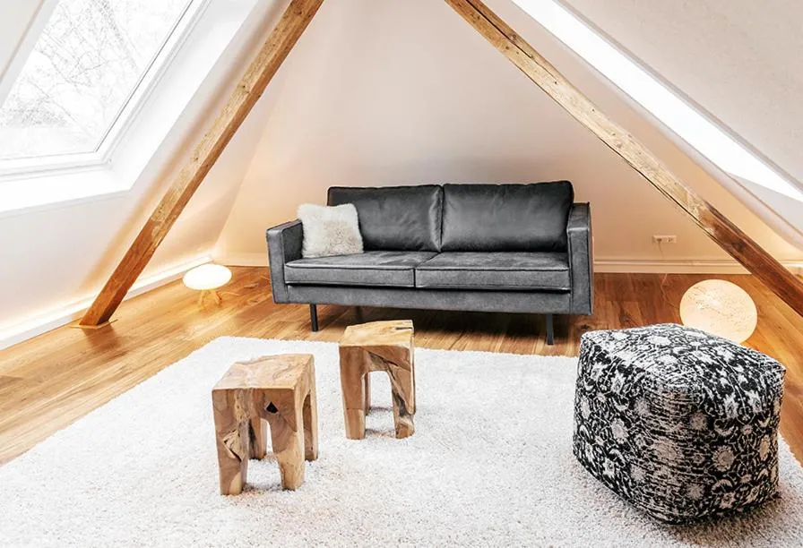 Communal lounge/ TV room in Boutique Hotel Friesinger