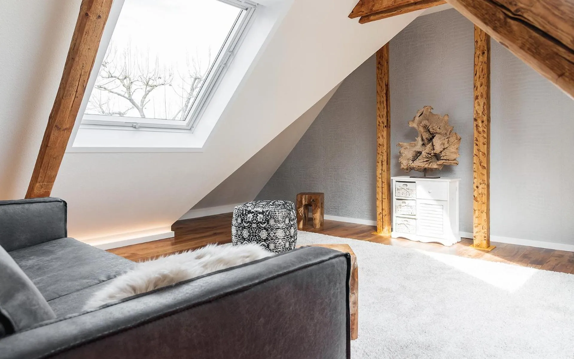 Communal lounge/ TV room in Boutique Hotel Friesinger