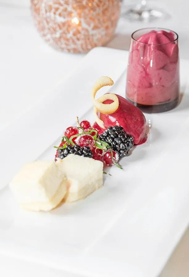 Food close-up in Boutique Hotel Friesinger