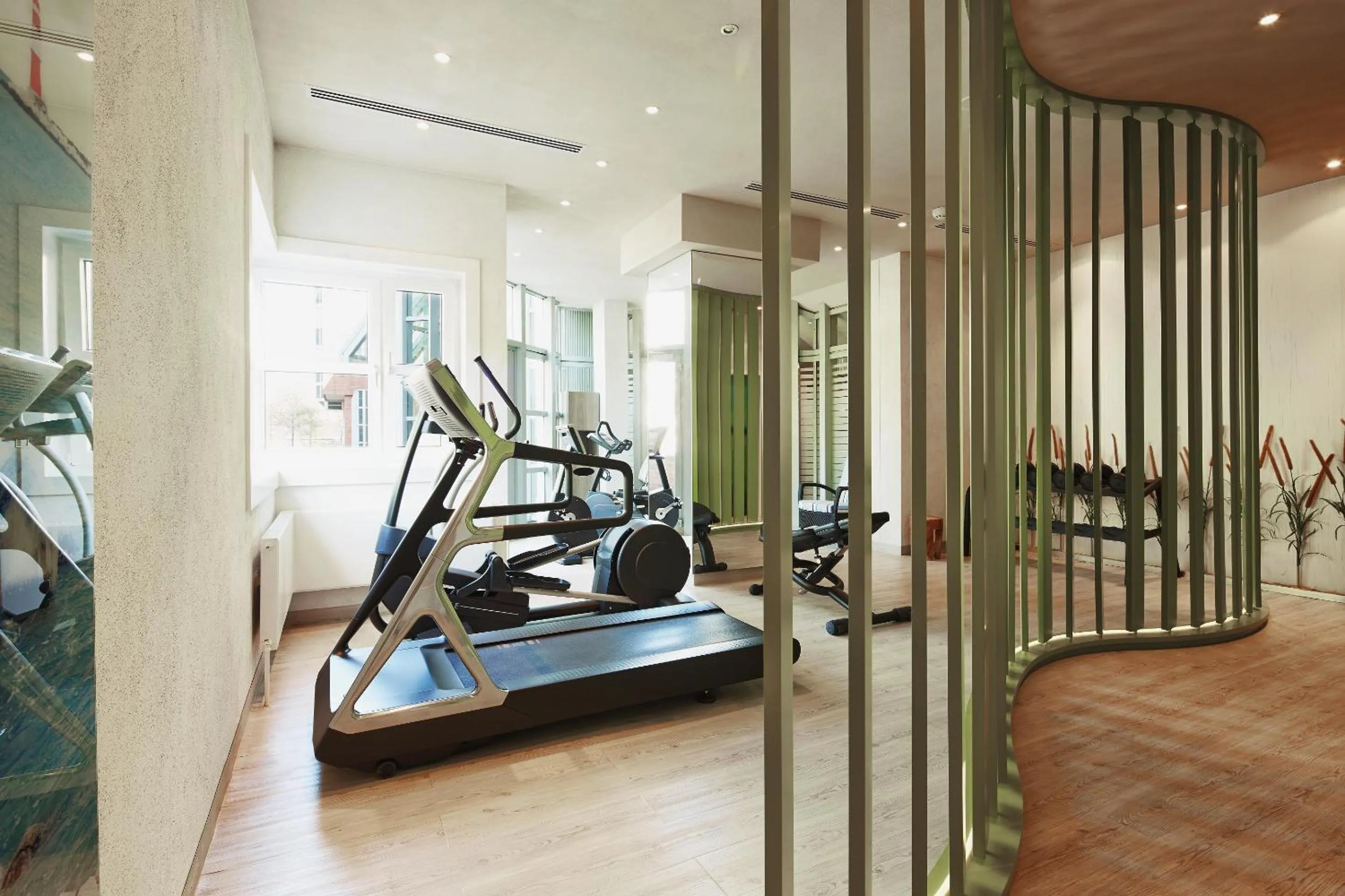Fitness centre/facilities in Steigenberger Hotel Conti Hansa Kiel