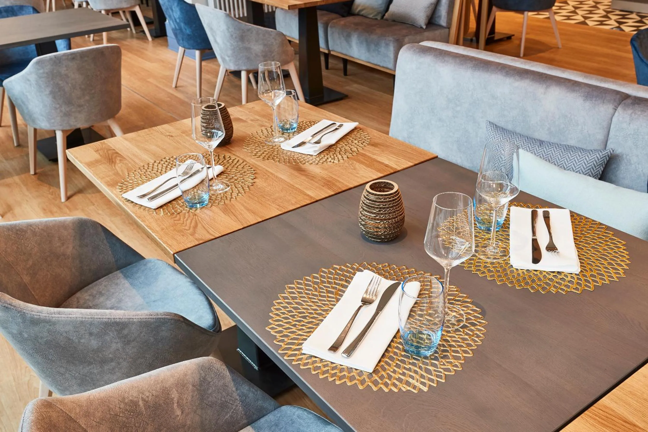 Decorative detail in Steigenberger Hotel Conti Hansa Kiel