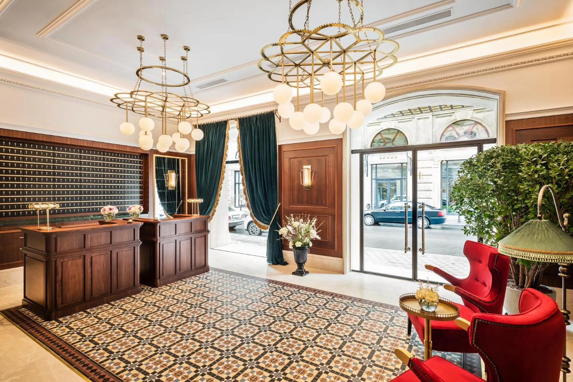 Lobby or reception in The Merchant Baku