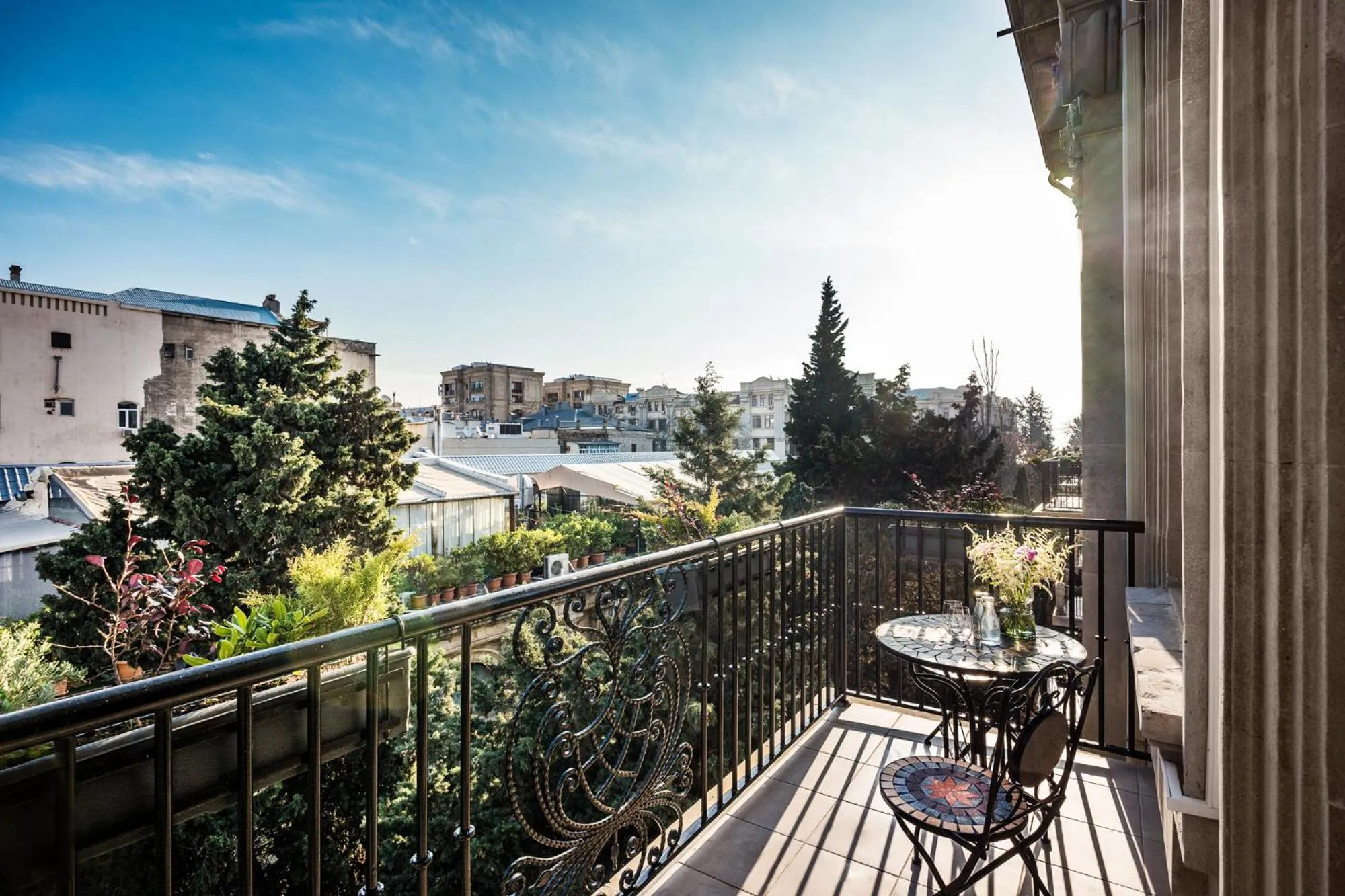 Balcony/Terrace in The Merchant Baku