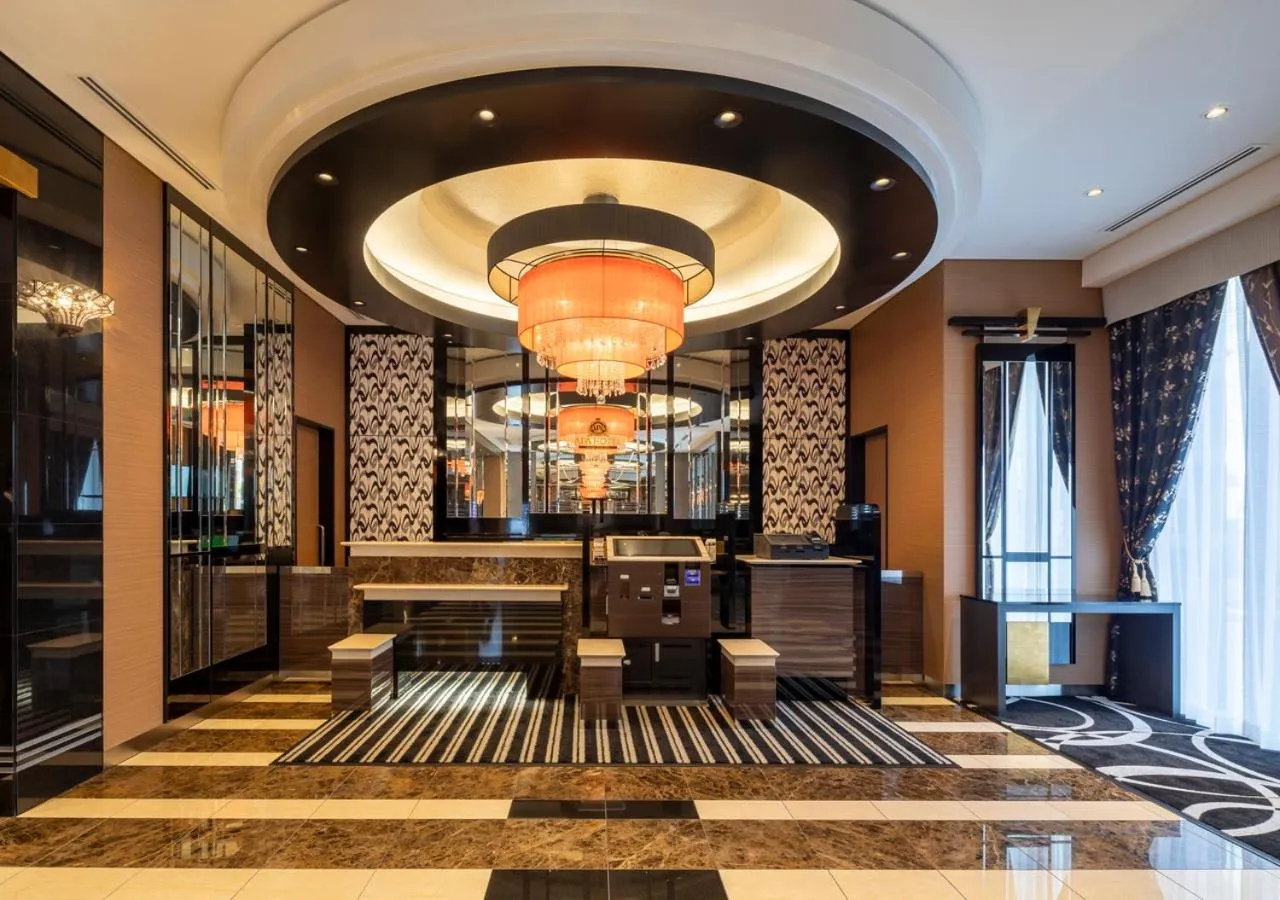 Lobby or reception in APA Hotel Fukuoka Tenjin Nishi