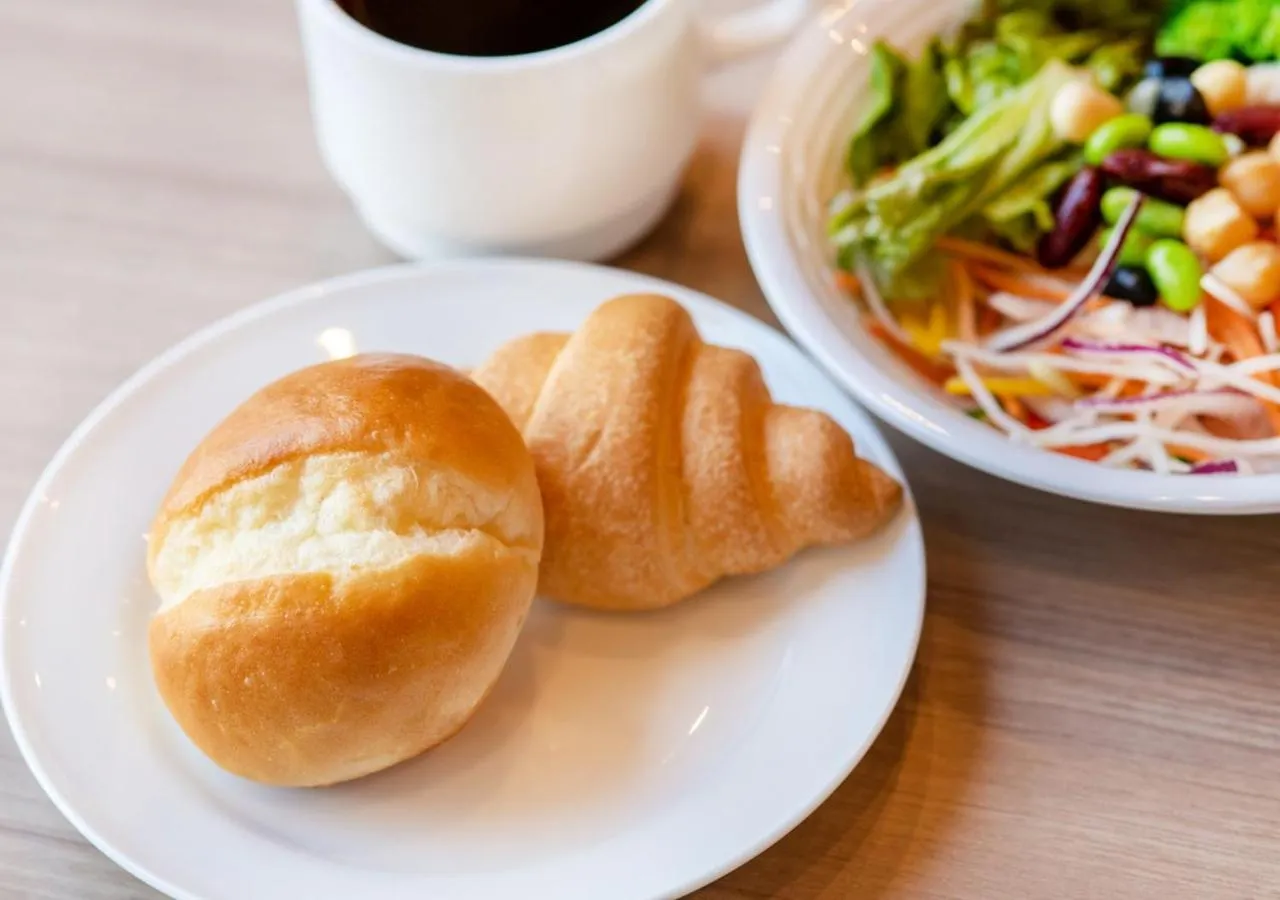 Buffet breakfast in APA Hotel Fukuoka Tenjin Nishi