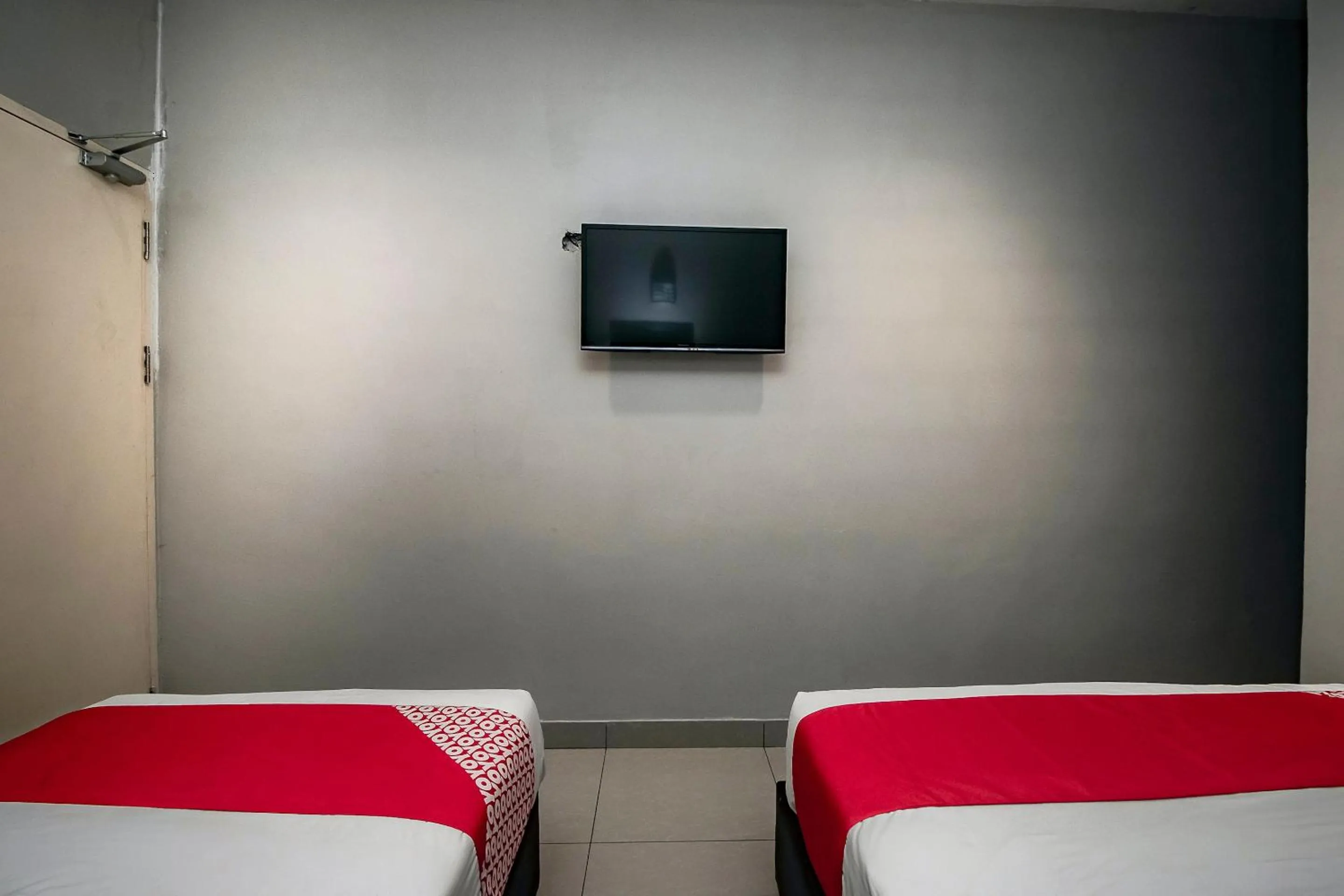 Bedroom, Bed in Hotel O Nice Stay Three Six Five Services