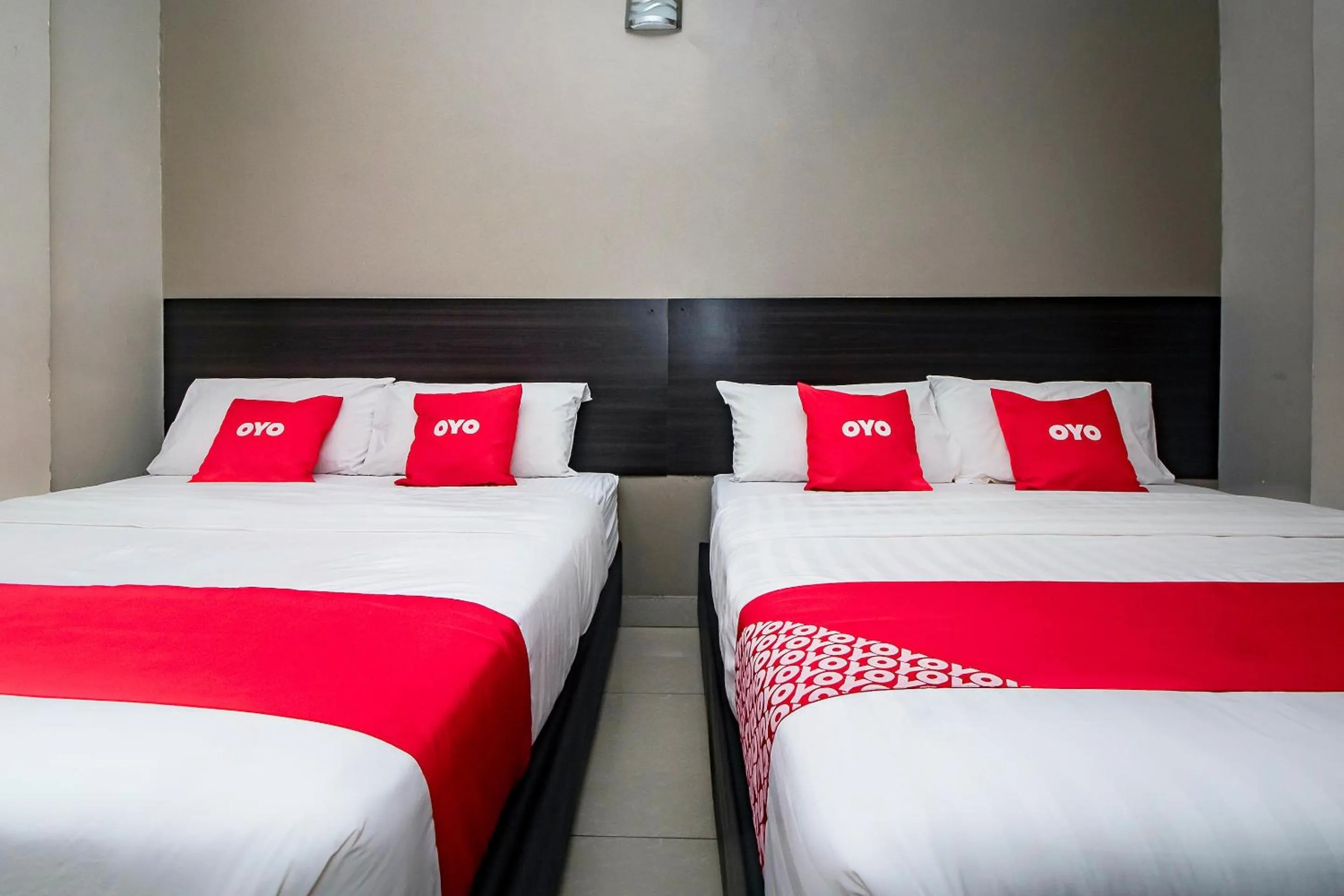 Bedroom, Bed in Hotel O Nice Stay Three Six Five Services