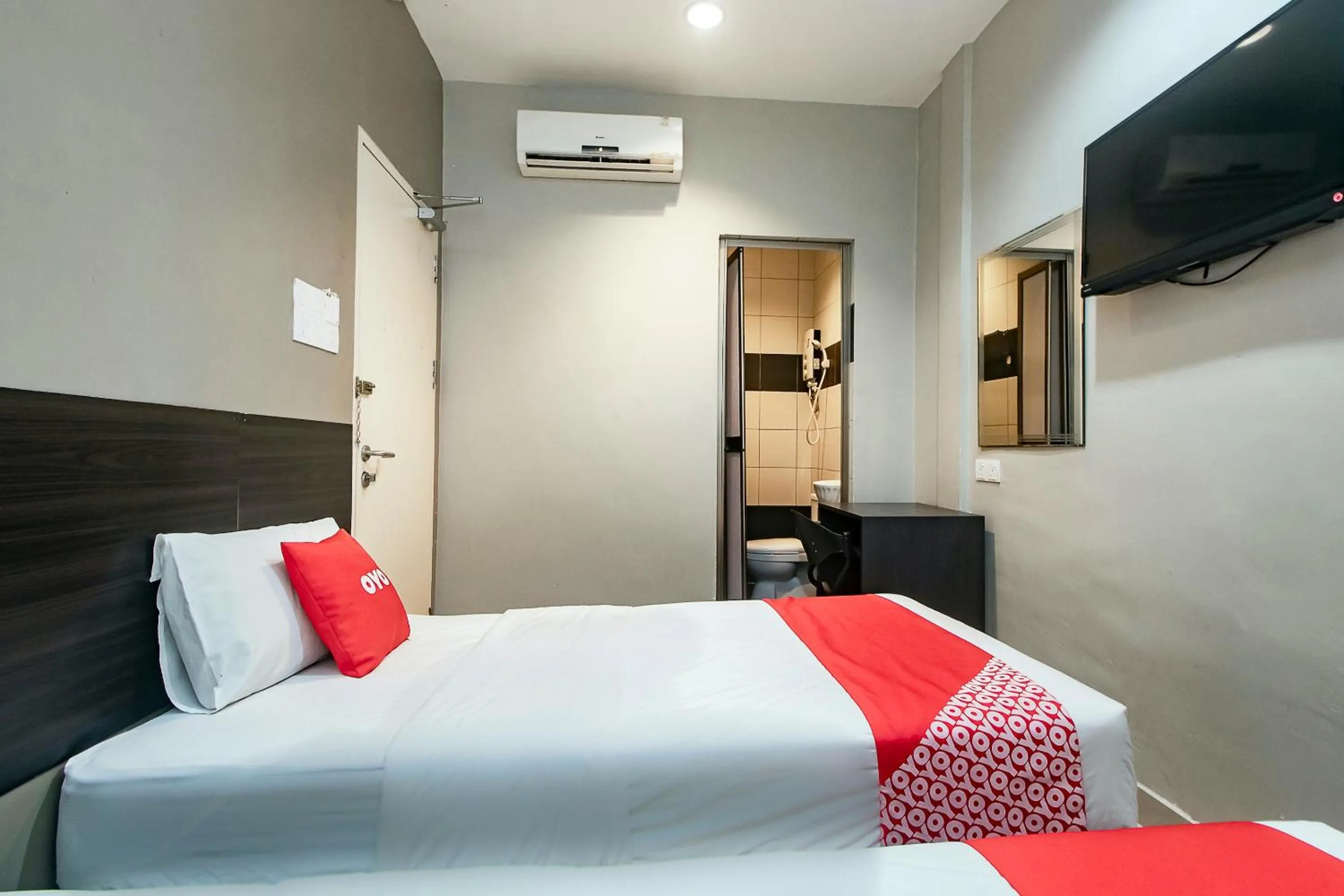 Bedroom, Bed in Hotel O Nice Stay Three Six Five Services