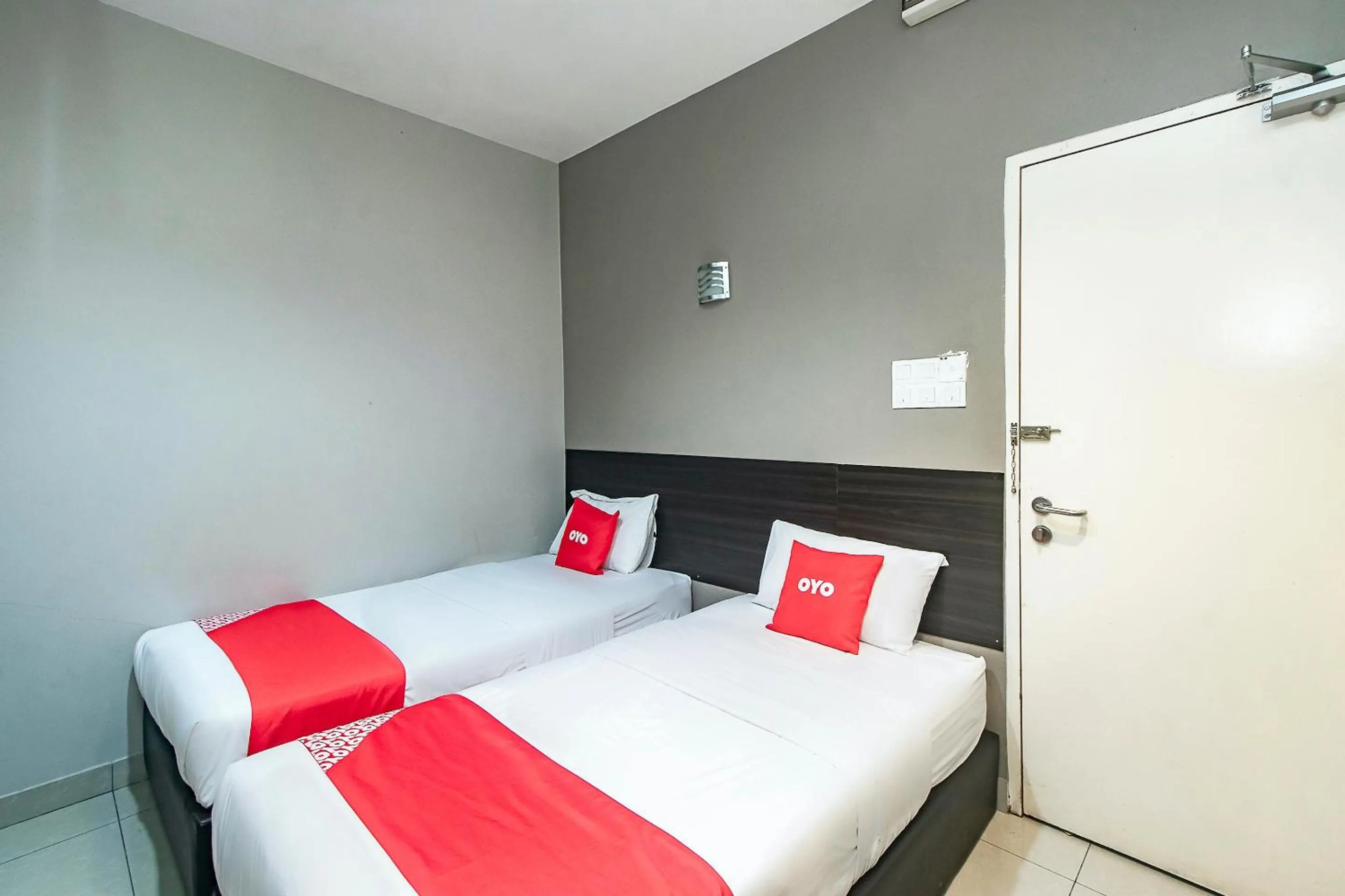 Bedroom, Bed in Hotel O Nice Stay Three Six Five Services