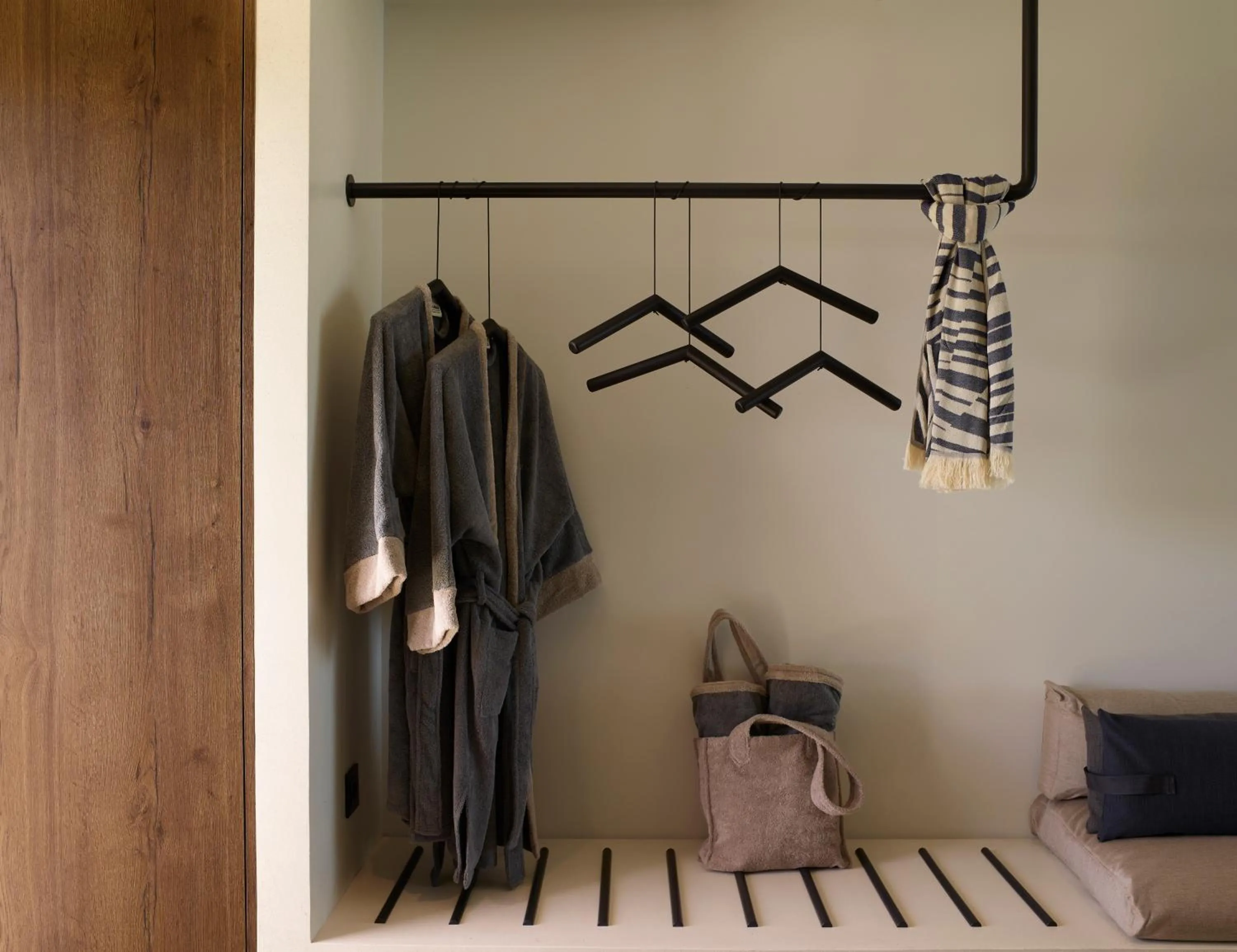 wardrobe in Domes White Coast Milos, Adults Only