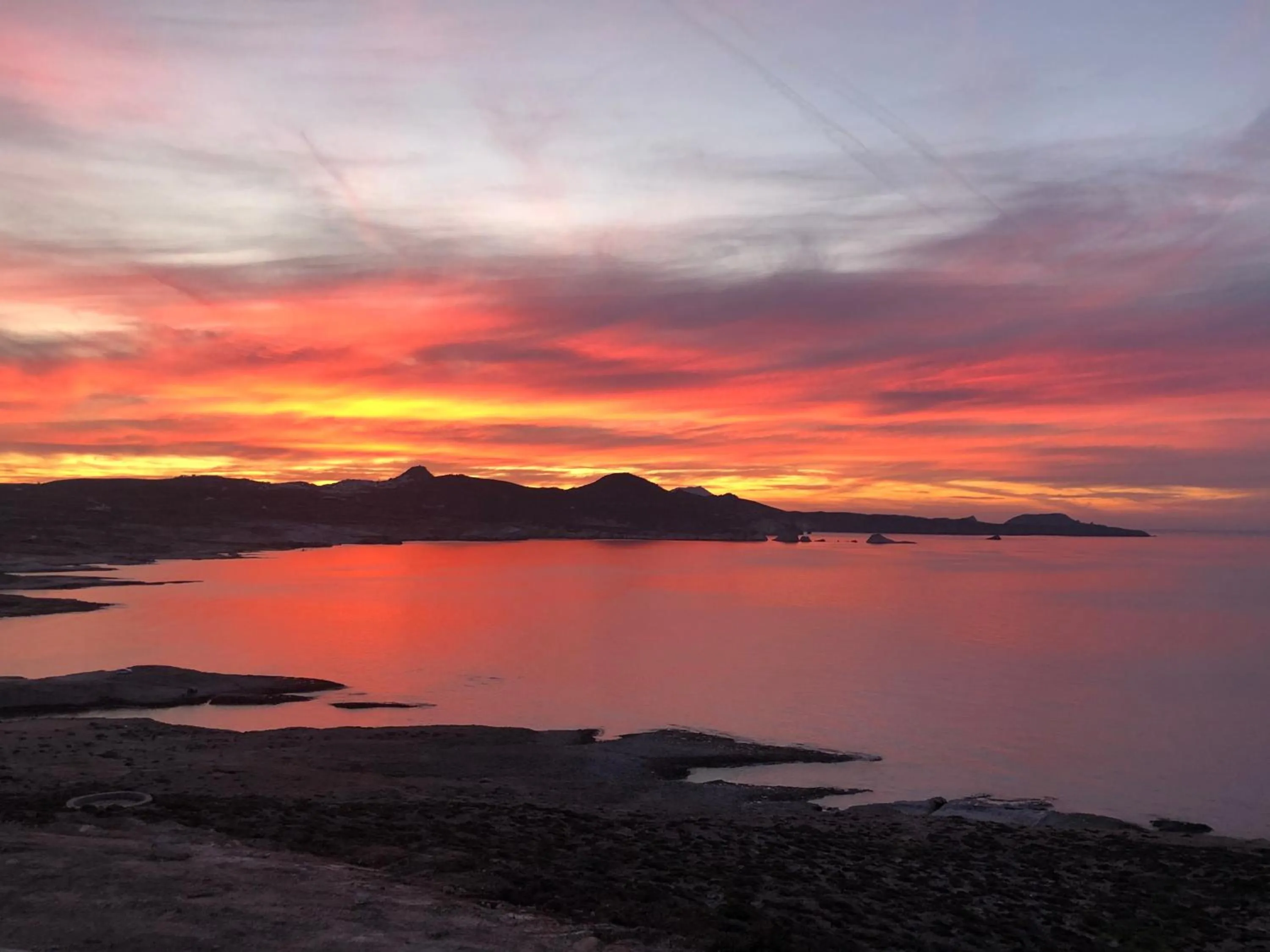 Natural landscape in Domes White Coast Milos, Adults Only