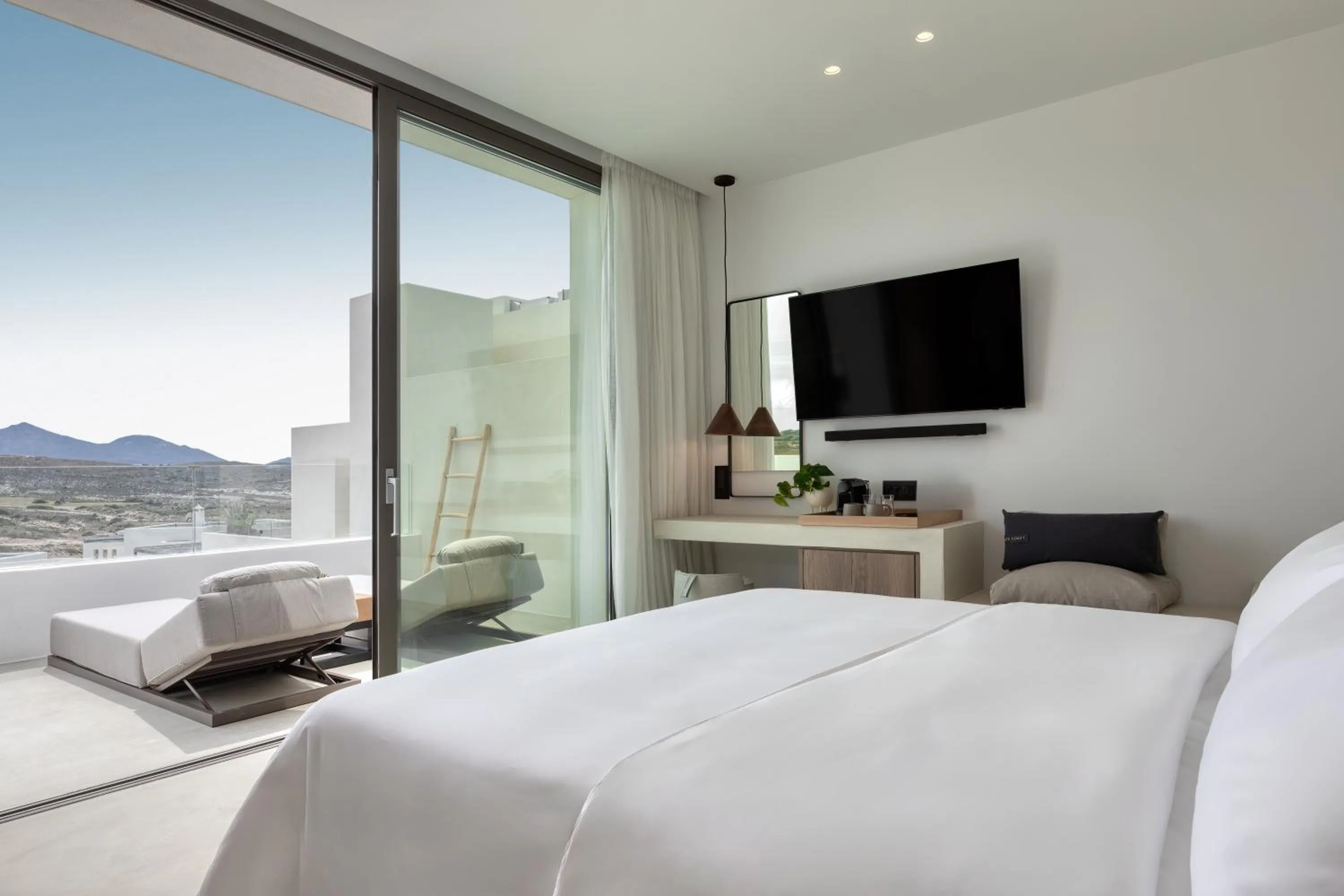 Bedroom, Bed in Domes White Coast Milos, Adults Only